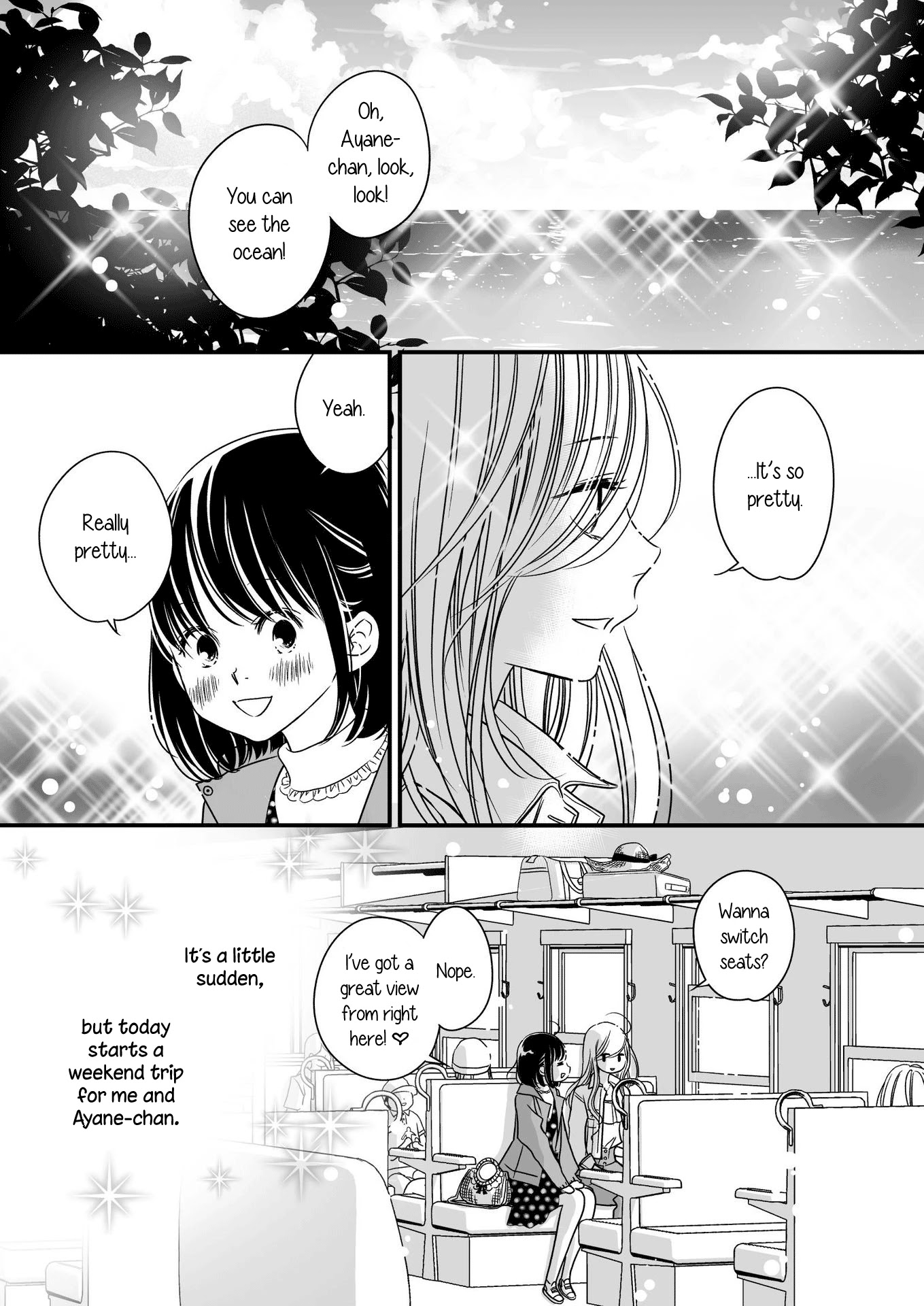 Kanojo no Kuchidzuke Kansensuru Libido Chapter 14 page 4 - Chapter 14: Heart-Pounding Hot Springs Trip