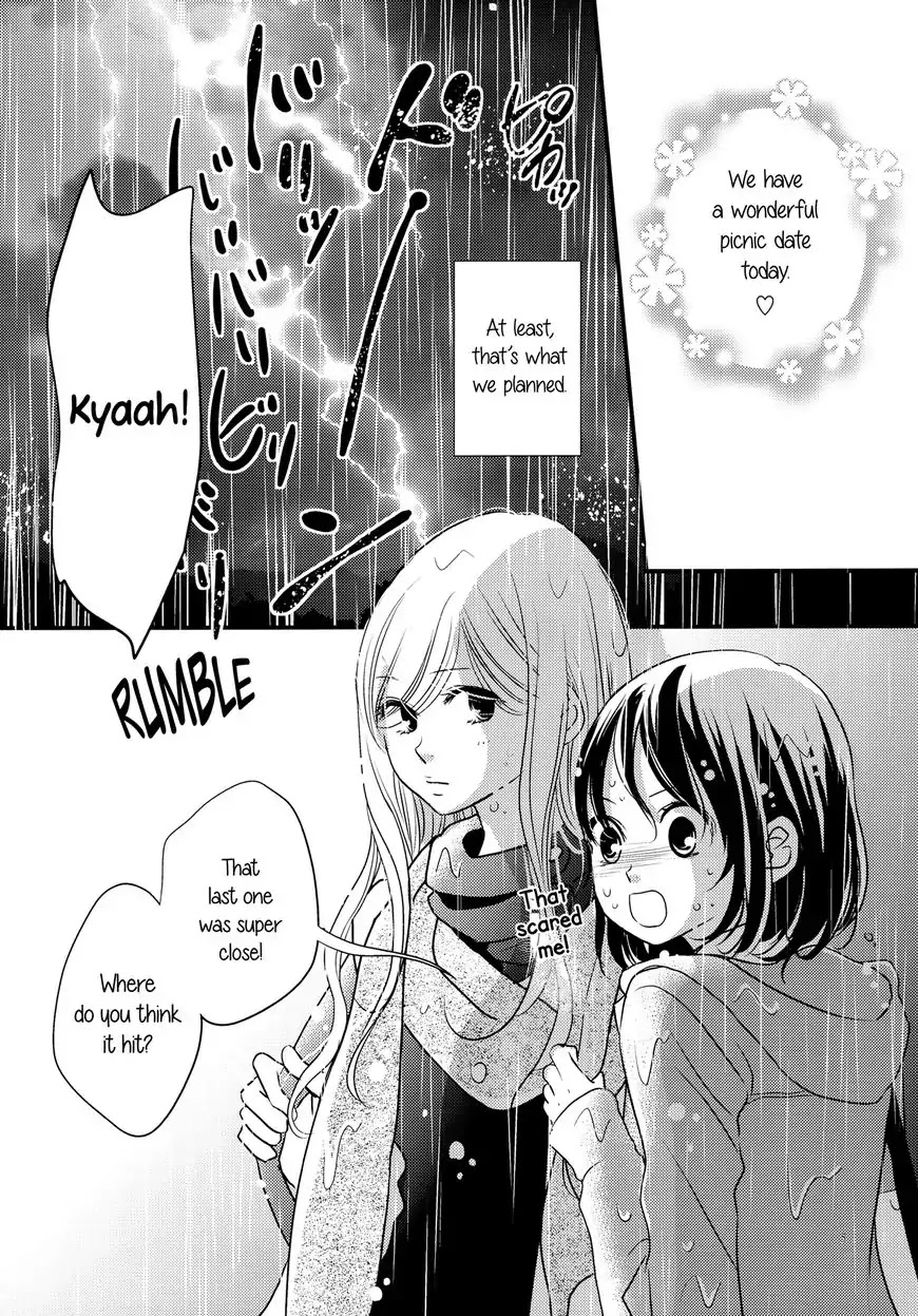 Kanojo no Kuchidzuke Kansensuru Libido Chapter 7 page 4 - Chapter 7: Taking Cover from the Rainby