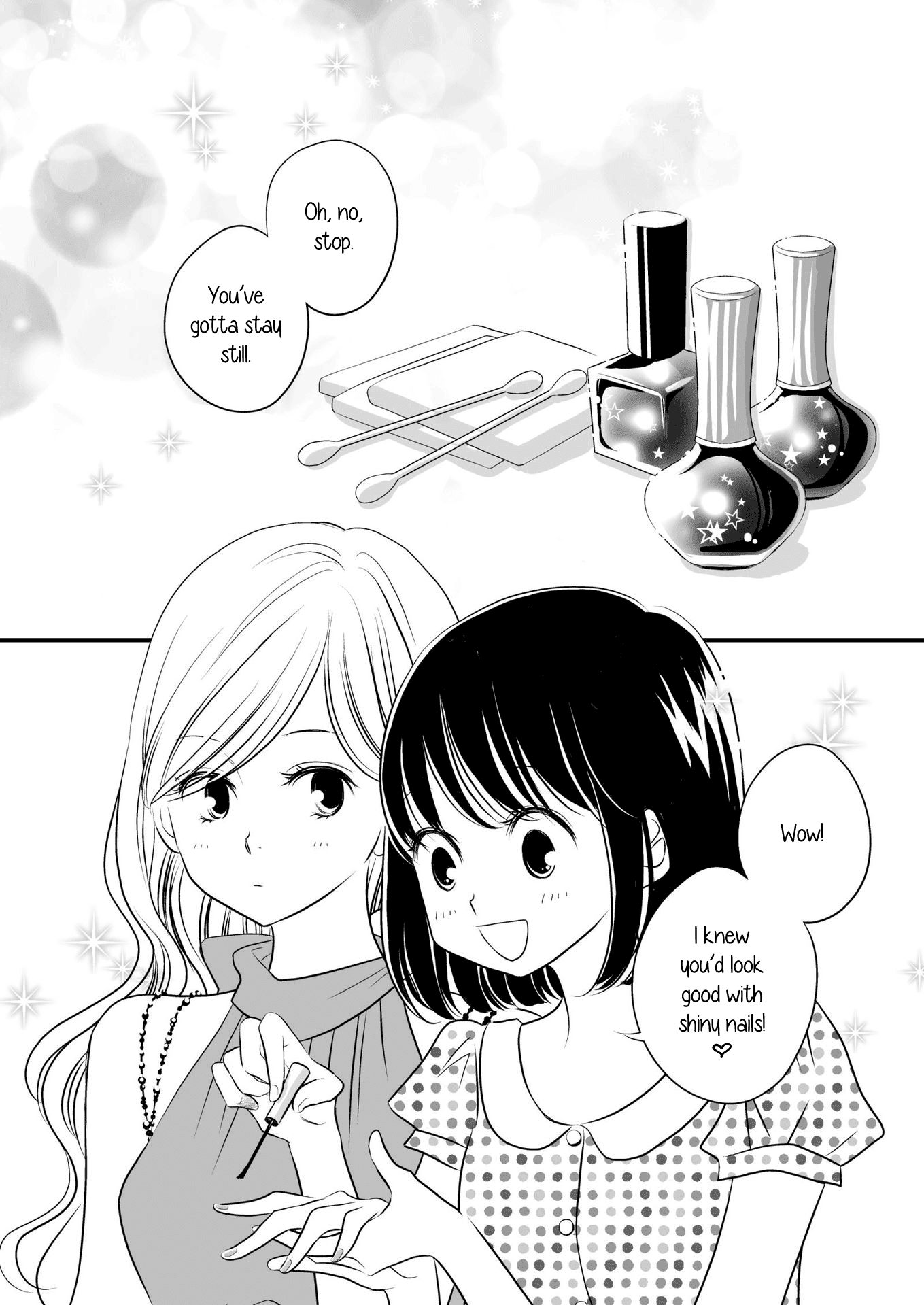 Kanojo no Kuchidzuke Kansensuru Libido Chapter 9.1 page 2 - Chapter 9.1: The Whole Story of Her Nails Drying