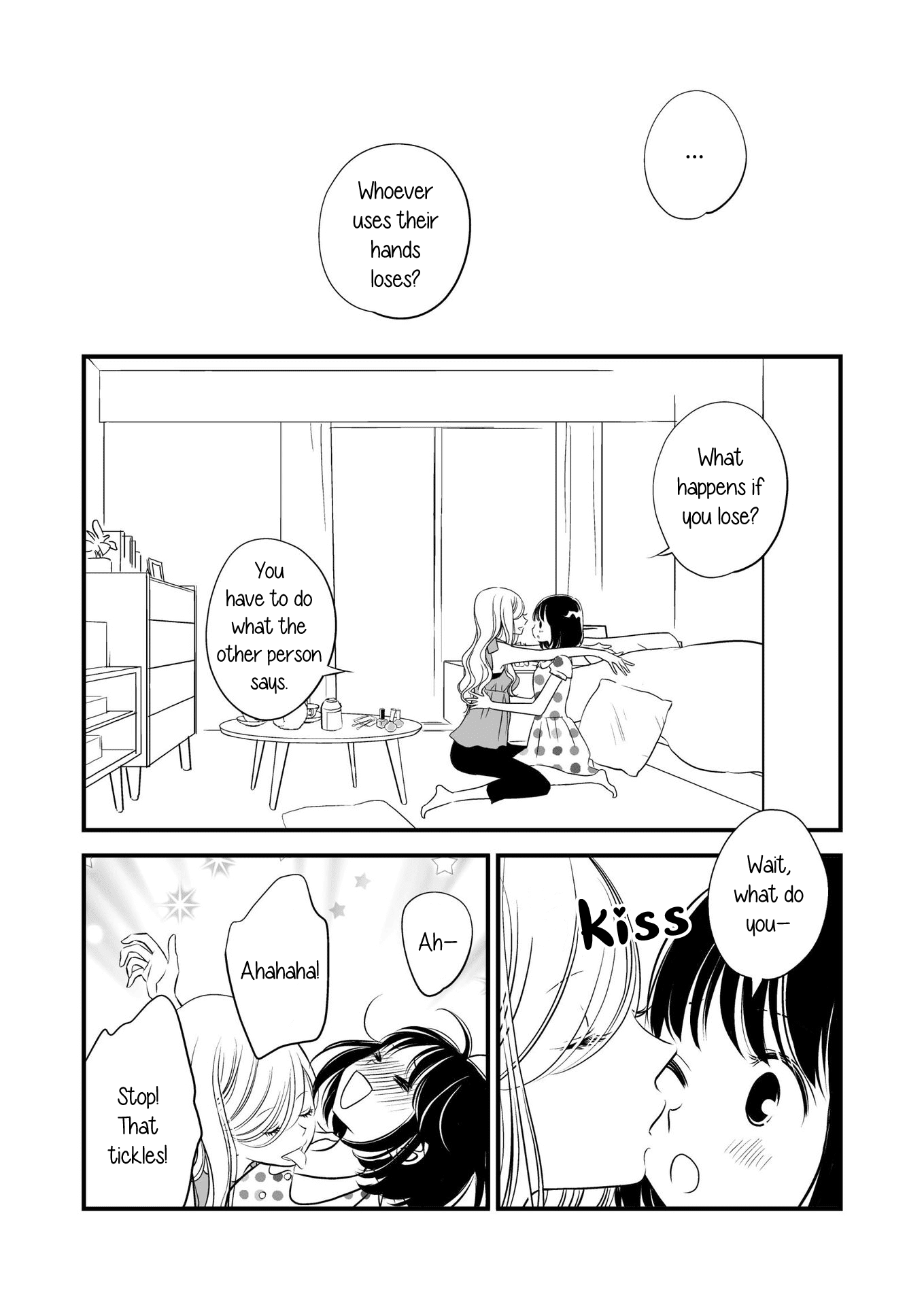 Kanojo no Kuchidzuke Kansensuru Libido Chapter 9.1 page 4 - Chapter 9.1: The Whole Story of Her Nails Drying