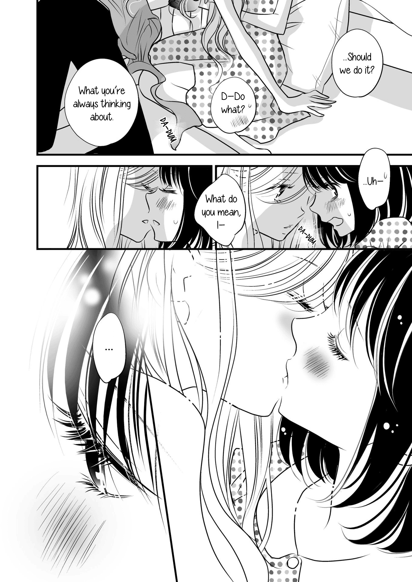 Kanojo no Kuchidzuke Kansensuru Libido Chapter 9.1 page 8 - Chapter 9.1: The Whole Story of Her Nails Drying