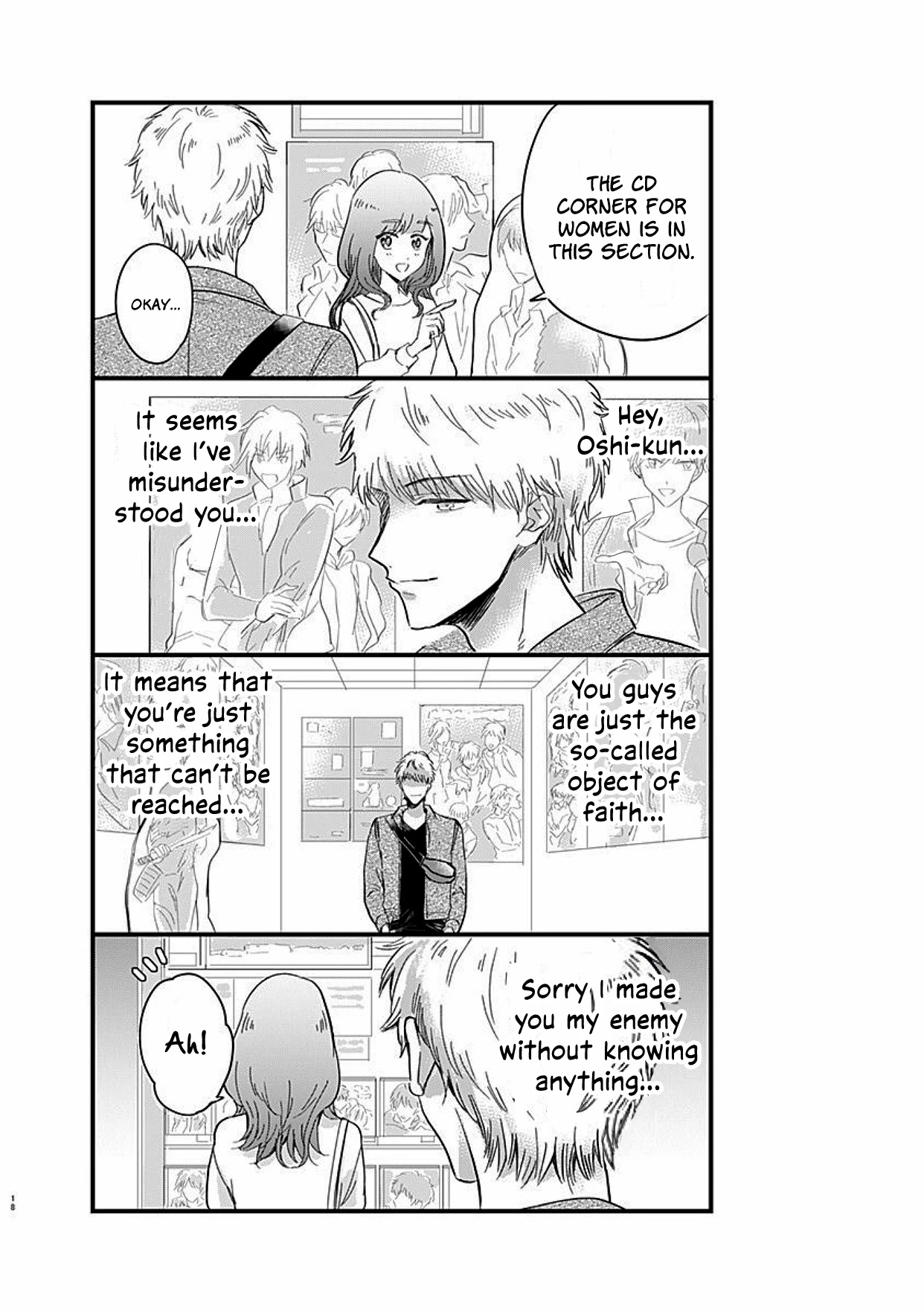Kanojo no Oshi ga Kirai Chapter 1 page 19 - Chapter 1
