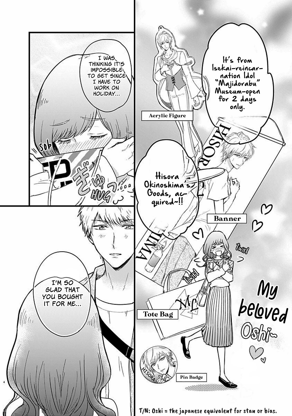 Kanojo no Oshi ga Kirai Chapter 1 page 5 - Chapter 1