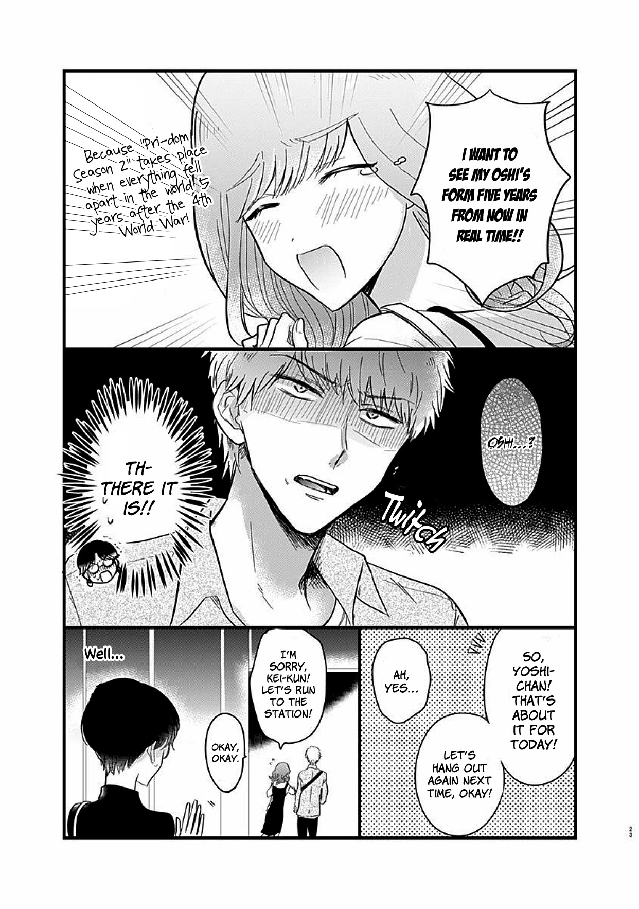 Kanojo no Oshi ga Kirai Chapter 2 page 23 - Chapter 2