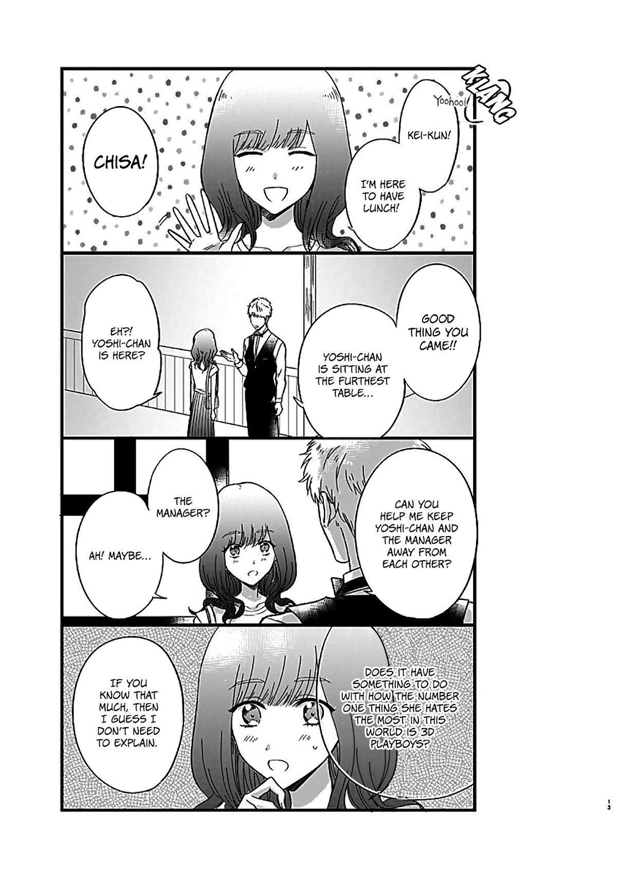 Kanojo no Oshi ga Kirai Chapter 4 page 13 - Chapter 4