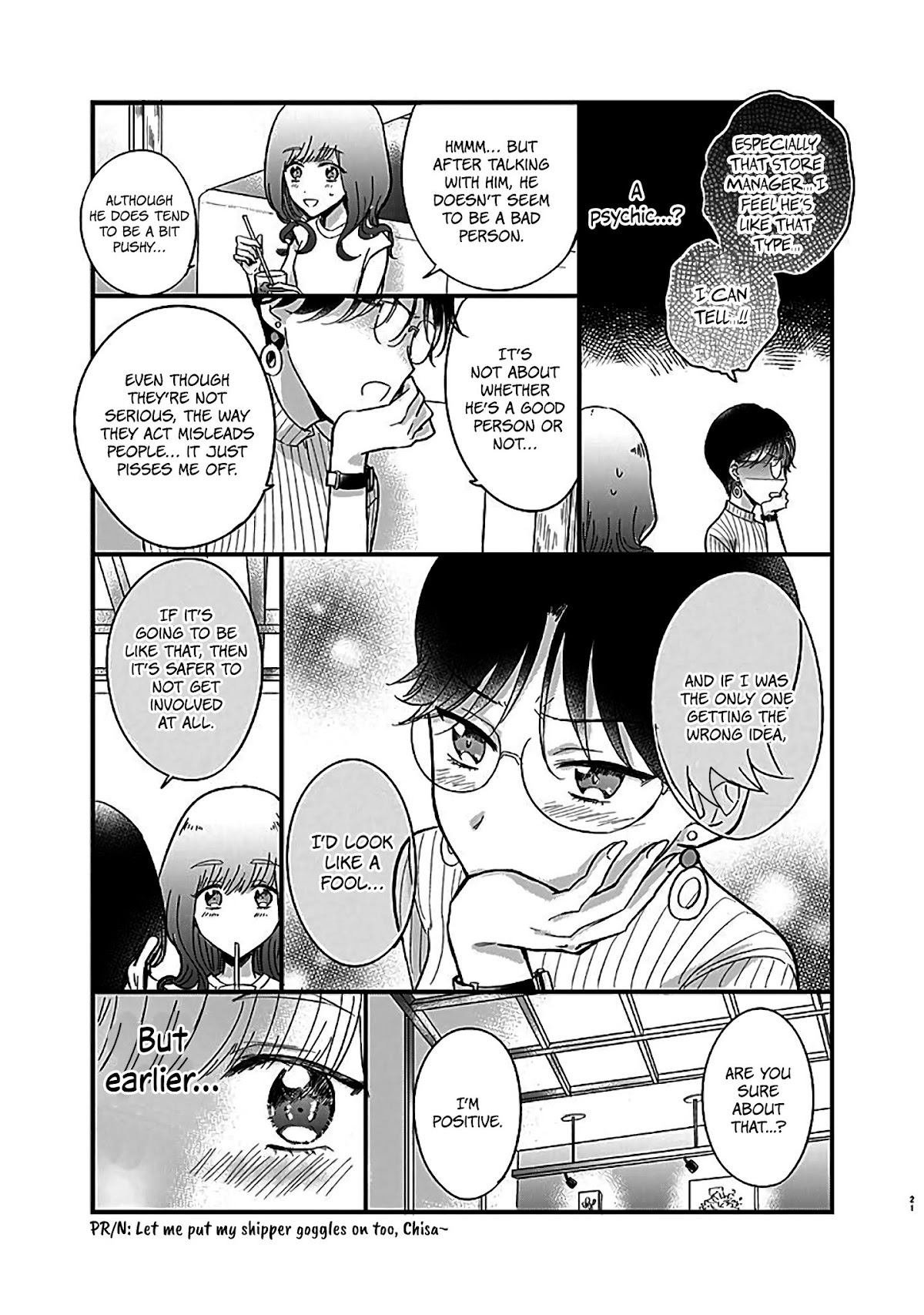 Kanojo no Oshi ga Kirai Chapter 4 page 21 - Chapter 4