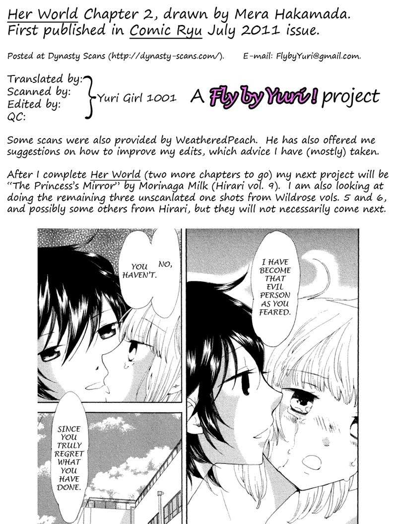 Kanojo no Sekai Chapter 2 page 36 - Chapter 2