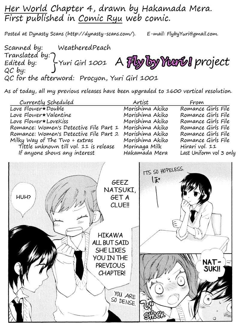 Kanojo no Sekai Chapter 4 page 42 - Chapter 4