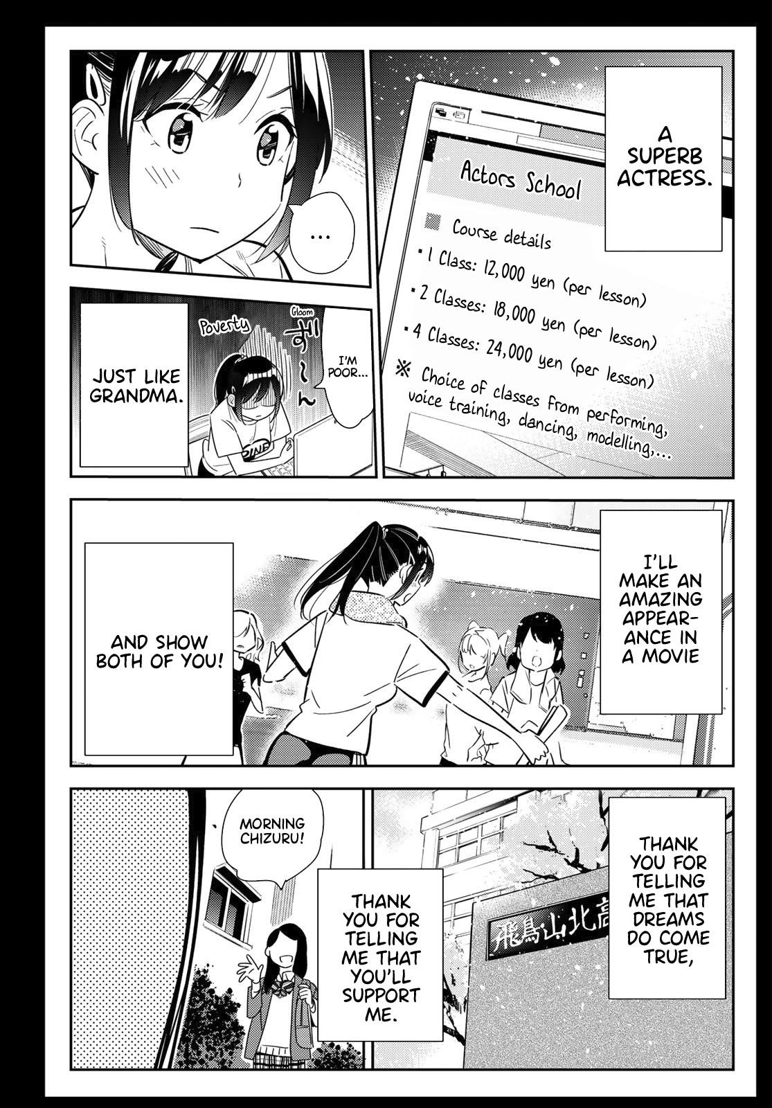 Kanojo, Okarishimasu Chapter 100 page 18 - Chapter 100: The Girlfriend, Chizuru Mizuhara (Part 2)