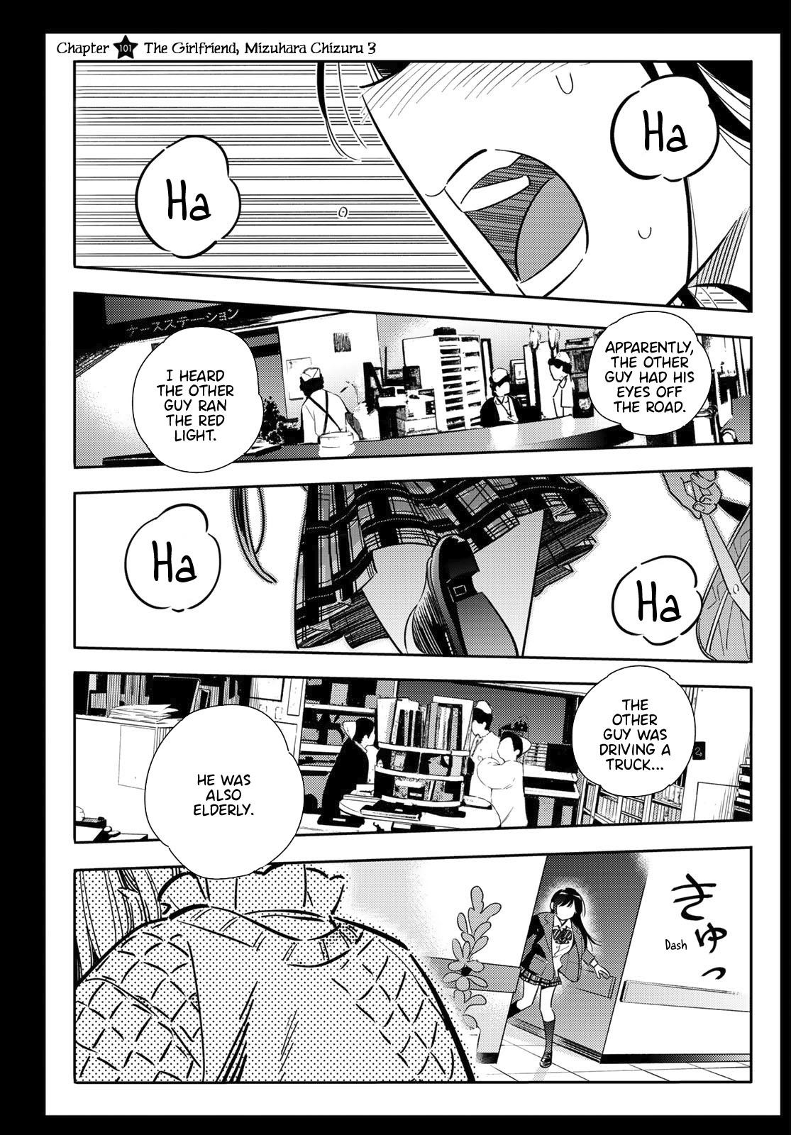 Kanojo, Okarishimasu Chapter 101 page 1 - Chapter 101: The Girlfriend, Mizuhara Chizuru 3