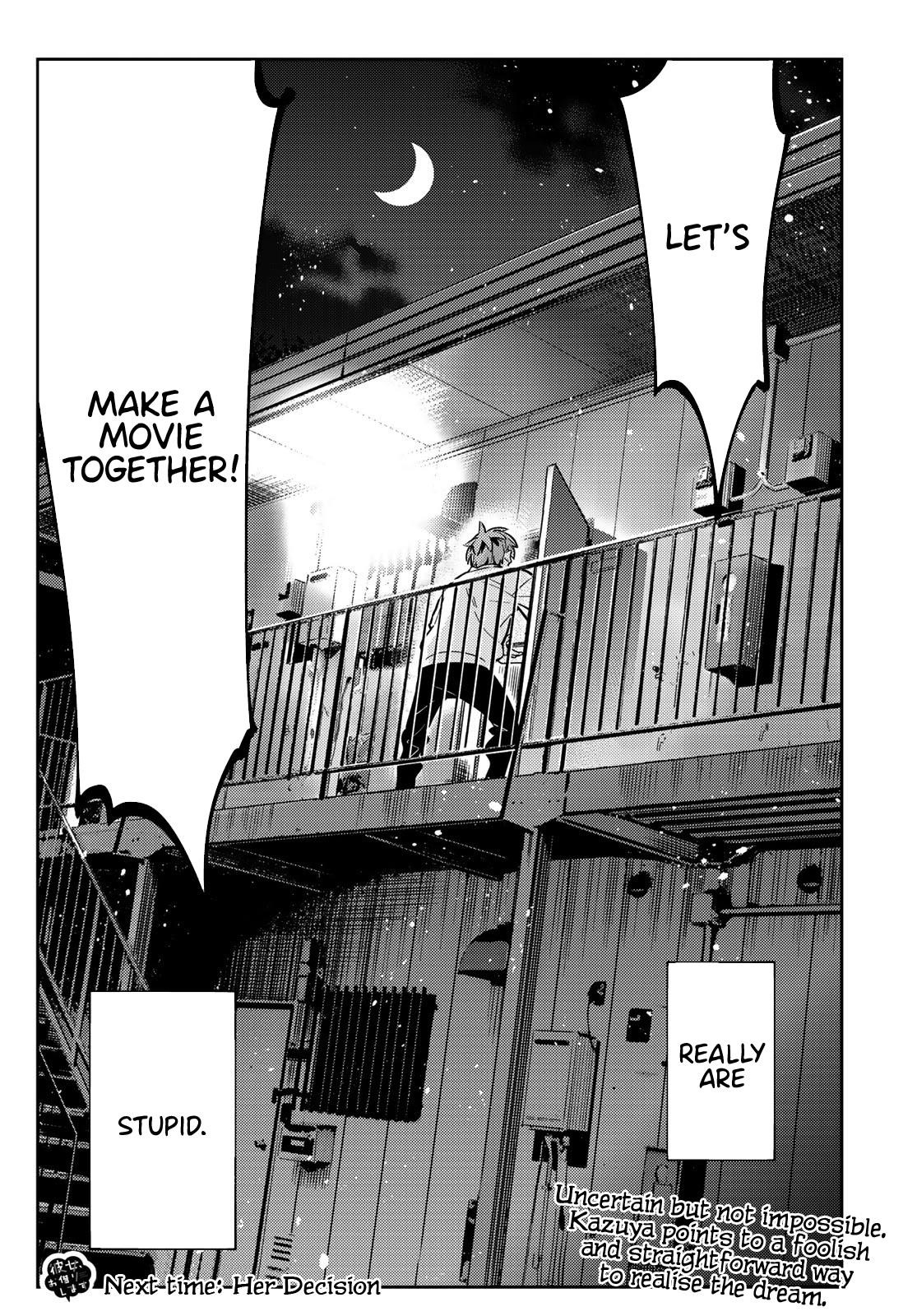 Kanojo, Okarishimasu Chapter 102 page 18 - Chapter 102: The Girlfriend, and Dreams 5