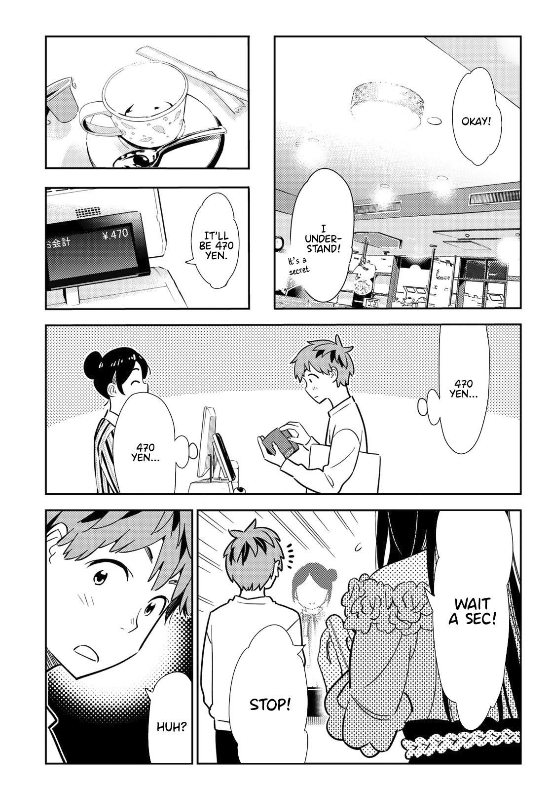 Kanojo, Okarishimasu Chapter 104 page 10 - Chapter 104: The Girlfriend, and Splitting the Bill