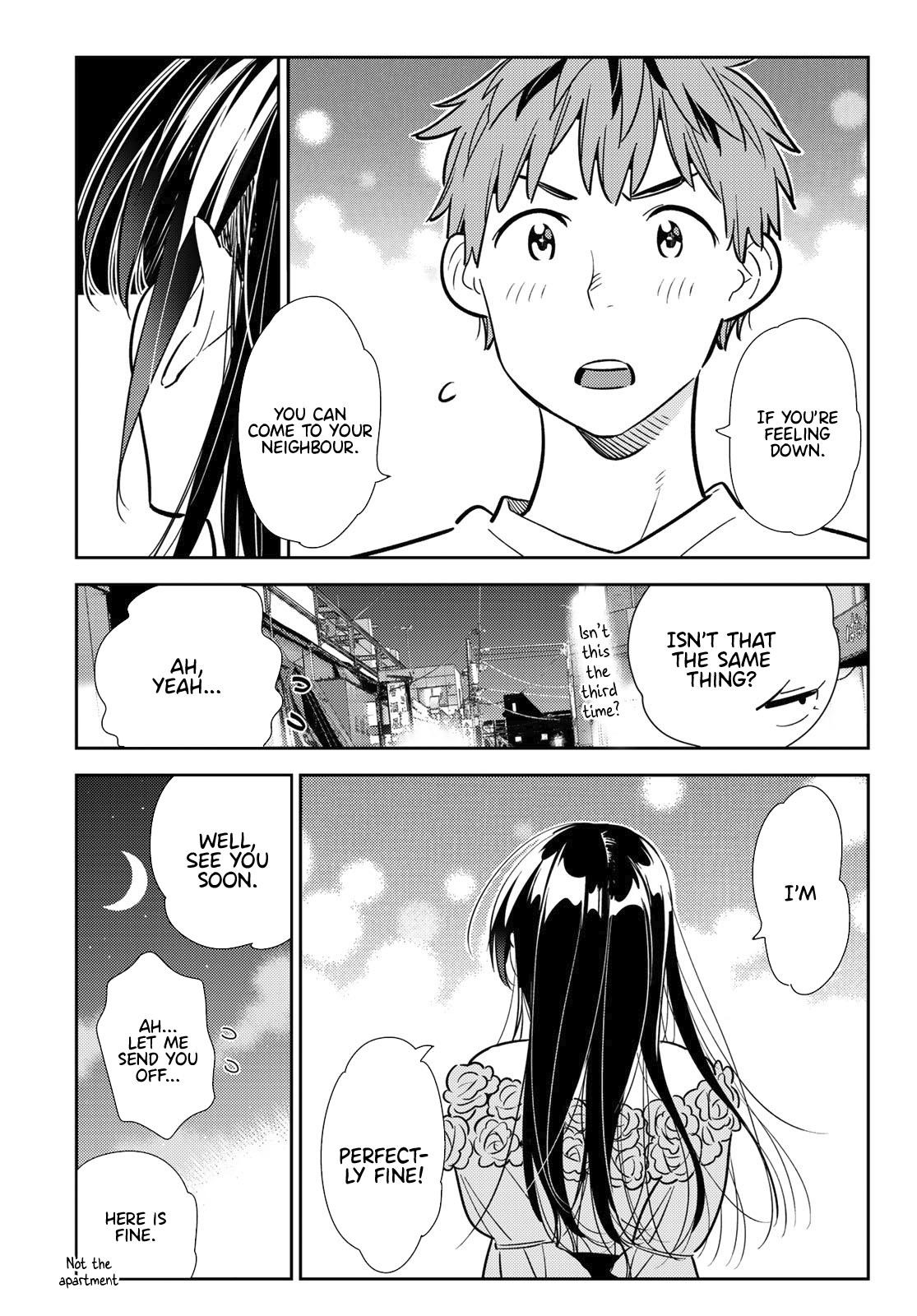 Kanojo, Okarishimasu Chapter 104 page 14 - Chapter 104: The Girlfriend, and Splitting the Bill