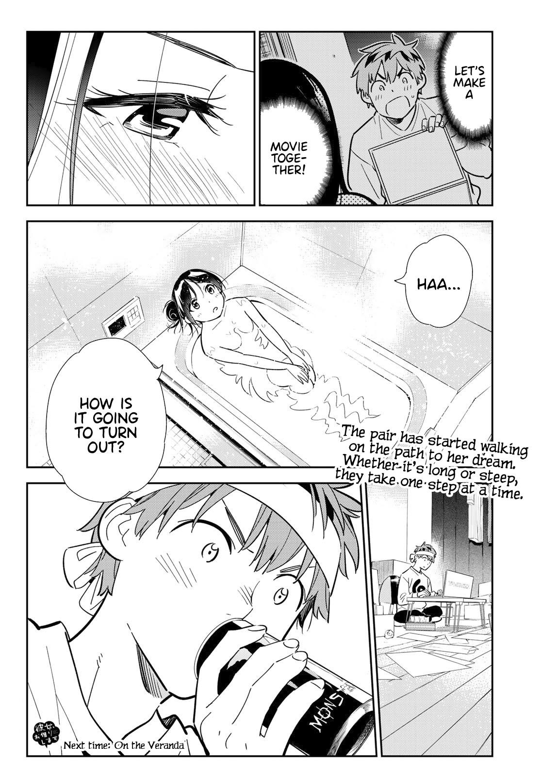 Kanojo, Okarishimasu Chapter 104 page 18 - Chapter 104: The Girlfriend, and Splitting the Bill