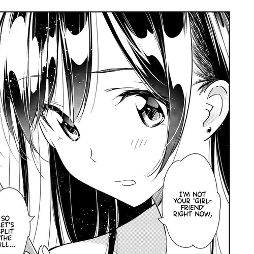 Kanojo, Okarishimasu Chapter 104: The Girlfriend, and Splitting the Bill cover