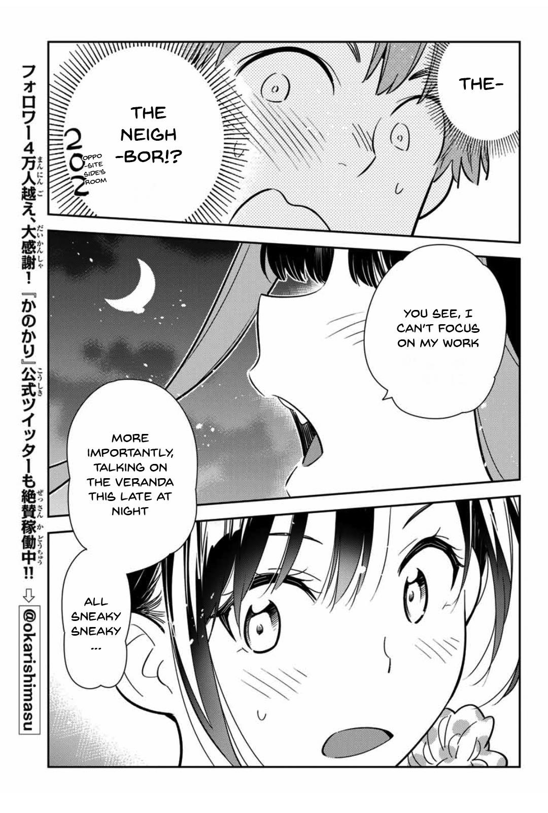 Kanojo, Okarishimasu Chapter 105 page 17 - Chapter 105: The Girlfriend, and the Neighbour 2