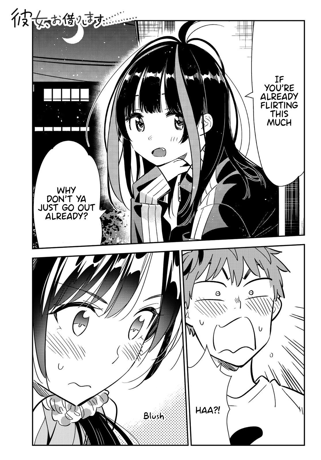 Kanojo, Okarishimasu Chapter 106 page 1 - Chapter 106: The Girlfriend, and the Neighbour 3