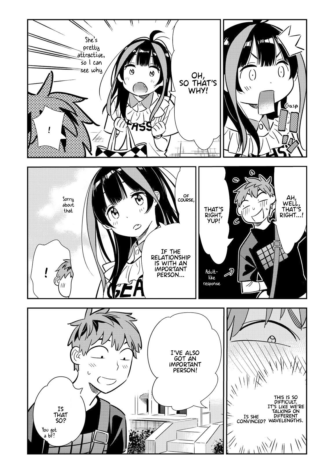 Kanojo, Okarishimasu Chapter 106 page 14 - Chapter 106: The Girlfriend, and the Neighbour 3