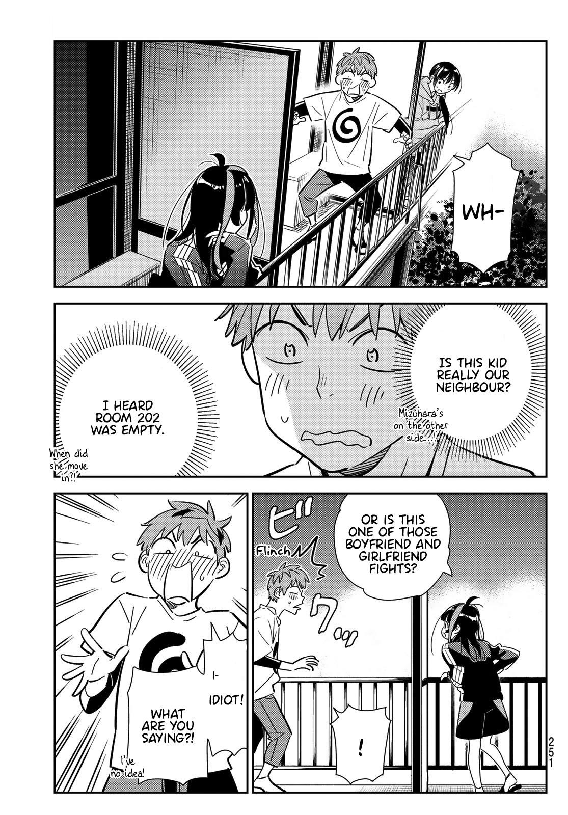 Kanojo, Okarishimasu Chapter 106 page 3 - Chapter 106: The Girlfriend, and the Neighbour 3