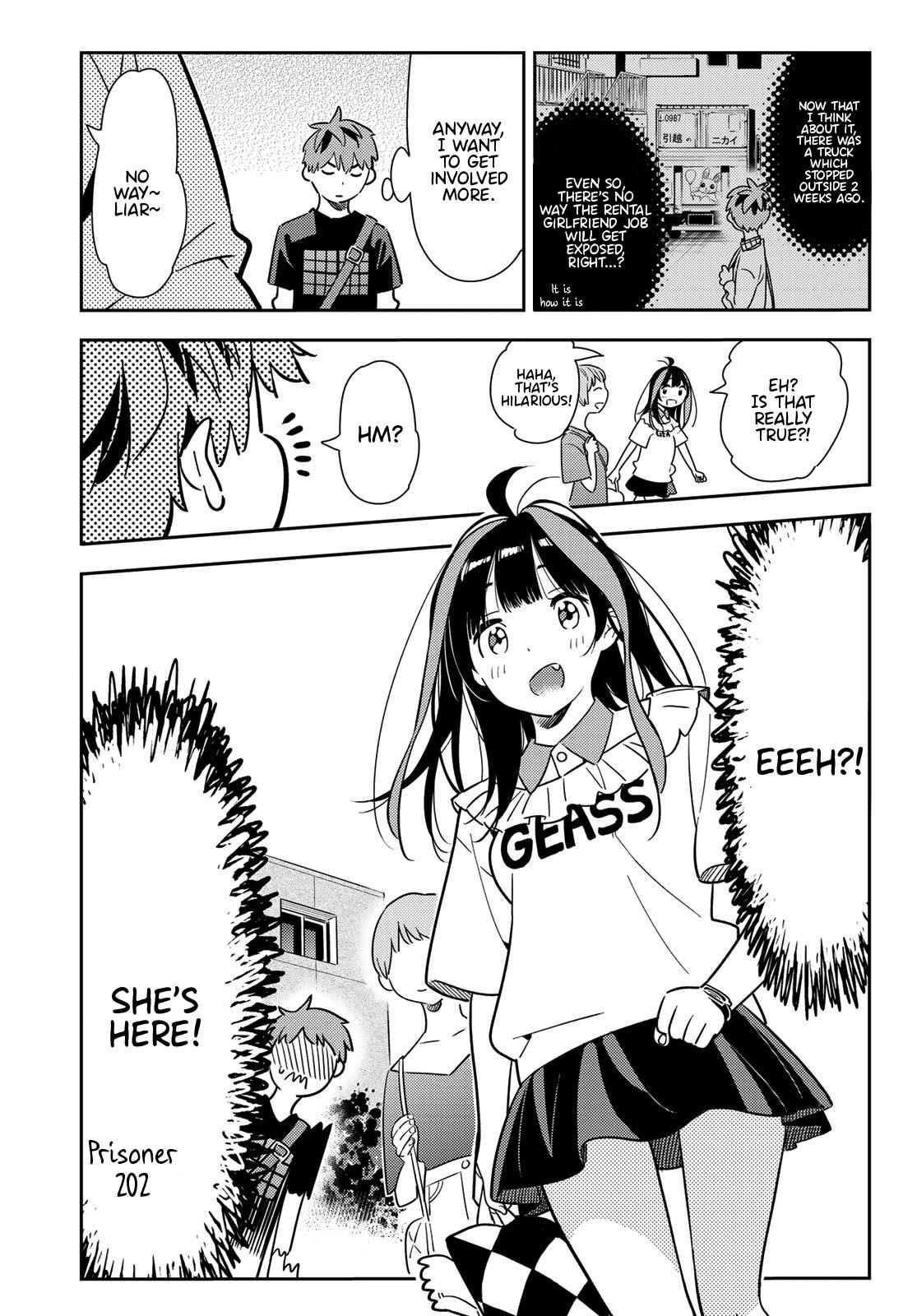 Kanojo, Okarishimasu Chapter 106 page 8 - Chapter 106: The Girlfriend, and the Neighbour 3