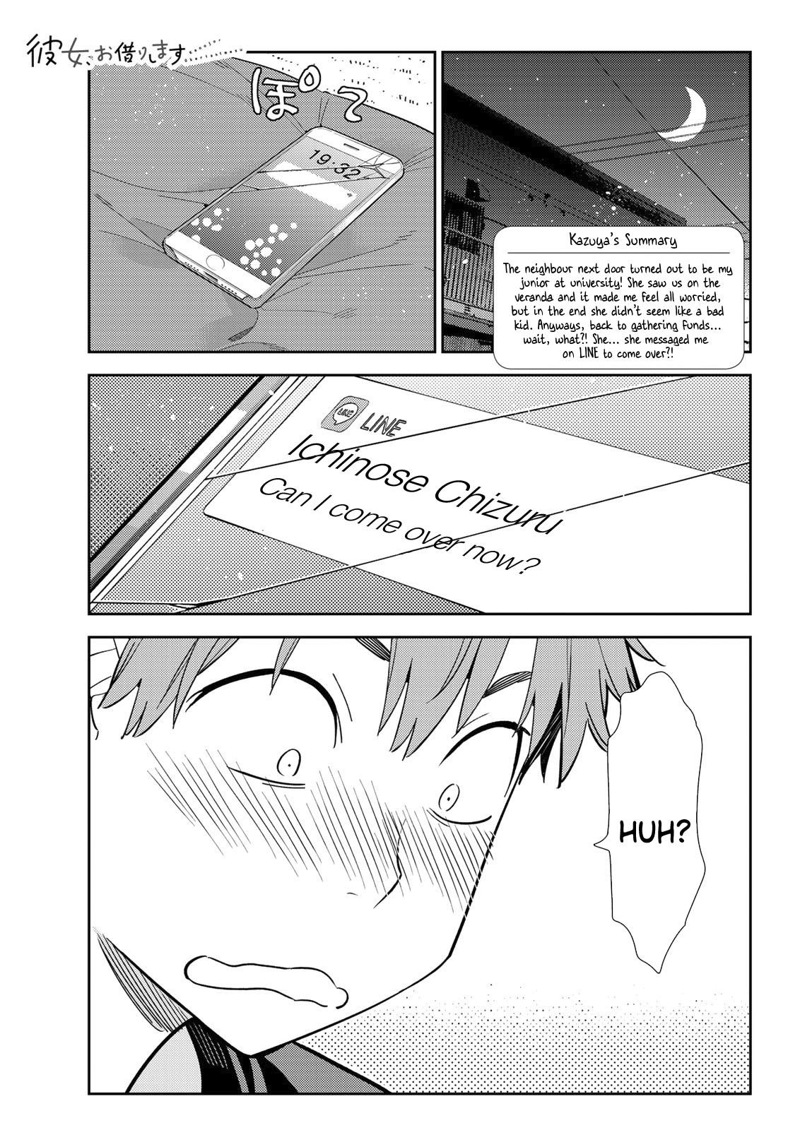 Kanojo, Okarishimasu Chapter 107 page 1 - Chapter 107: The Girlfriend, and Room 203