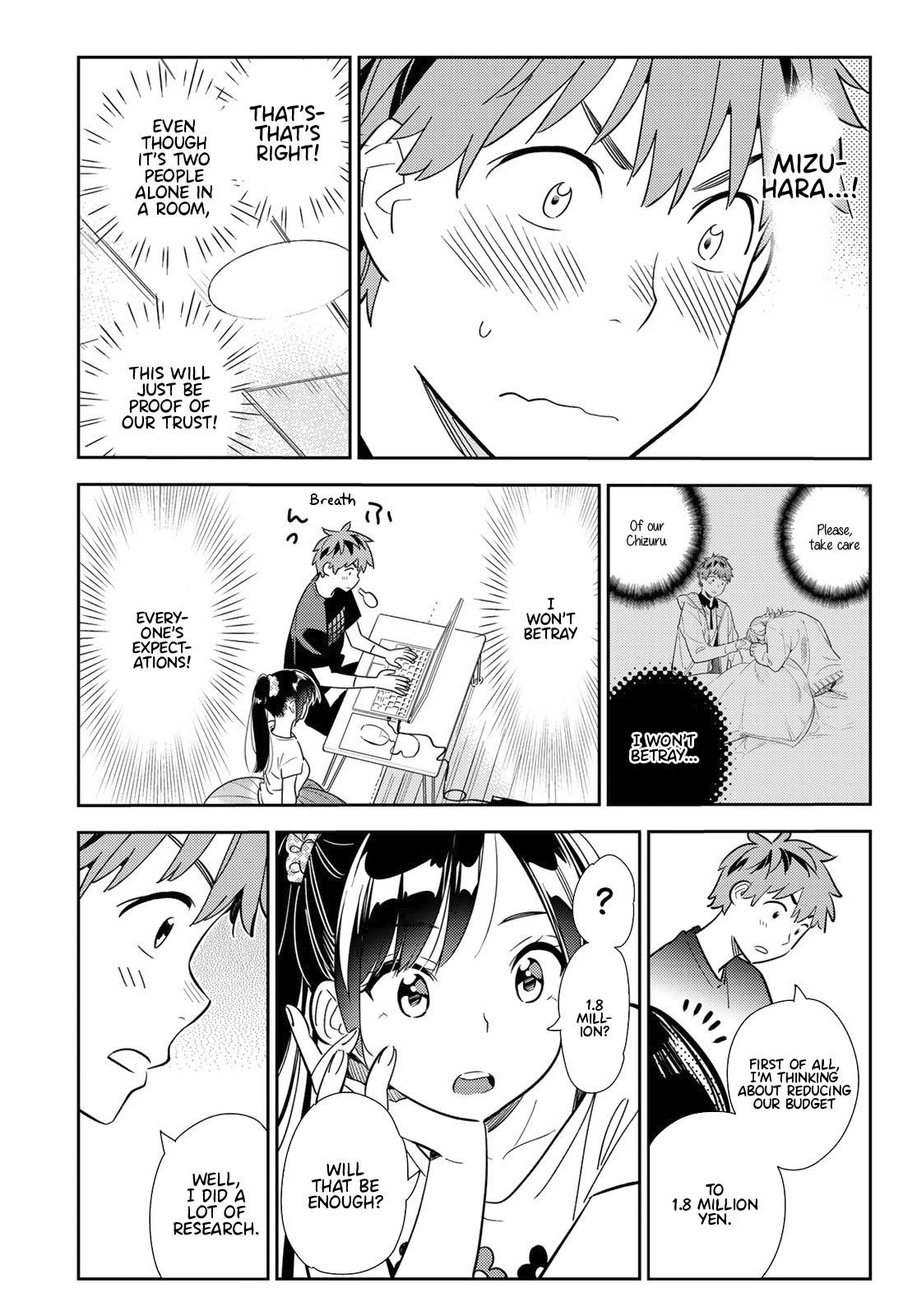 Kanojo, Okarishimasu Chapter 107 page 14 - Chapter 107: The Girlfriend, and Room 203