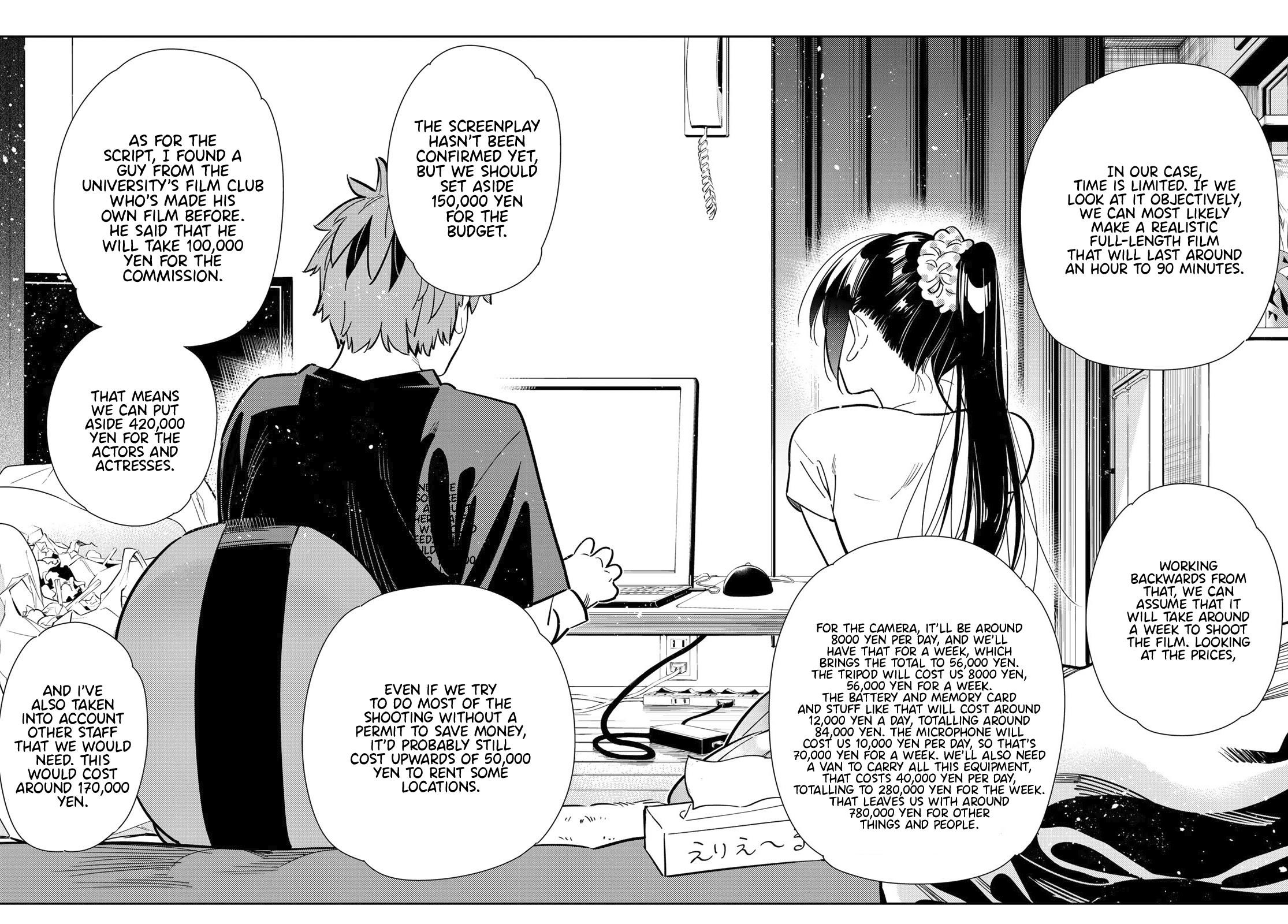 Kanojo, Okarishimasu Chapter 107 page 15 - Chapter 107: The Girlfriend, and Room 203