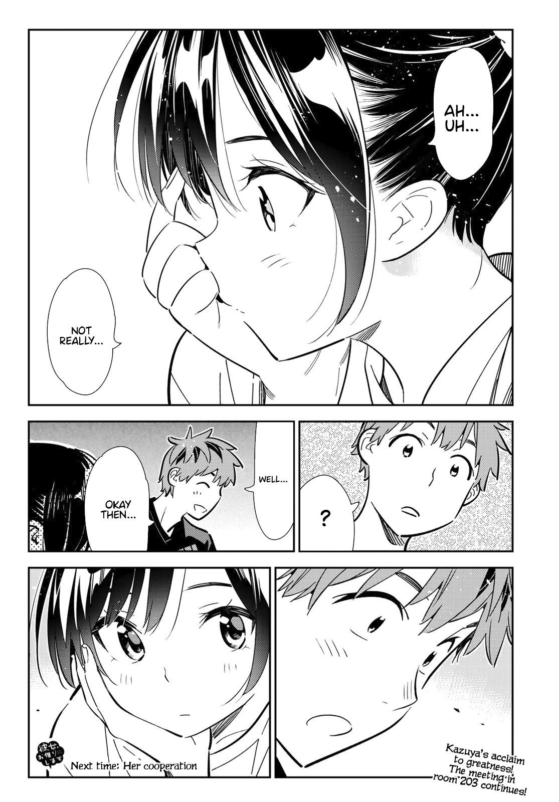Kanojo, Okarishimasu Chapter 107 page 18 - Chapter 107: The Girlfriend, and Room 203