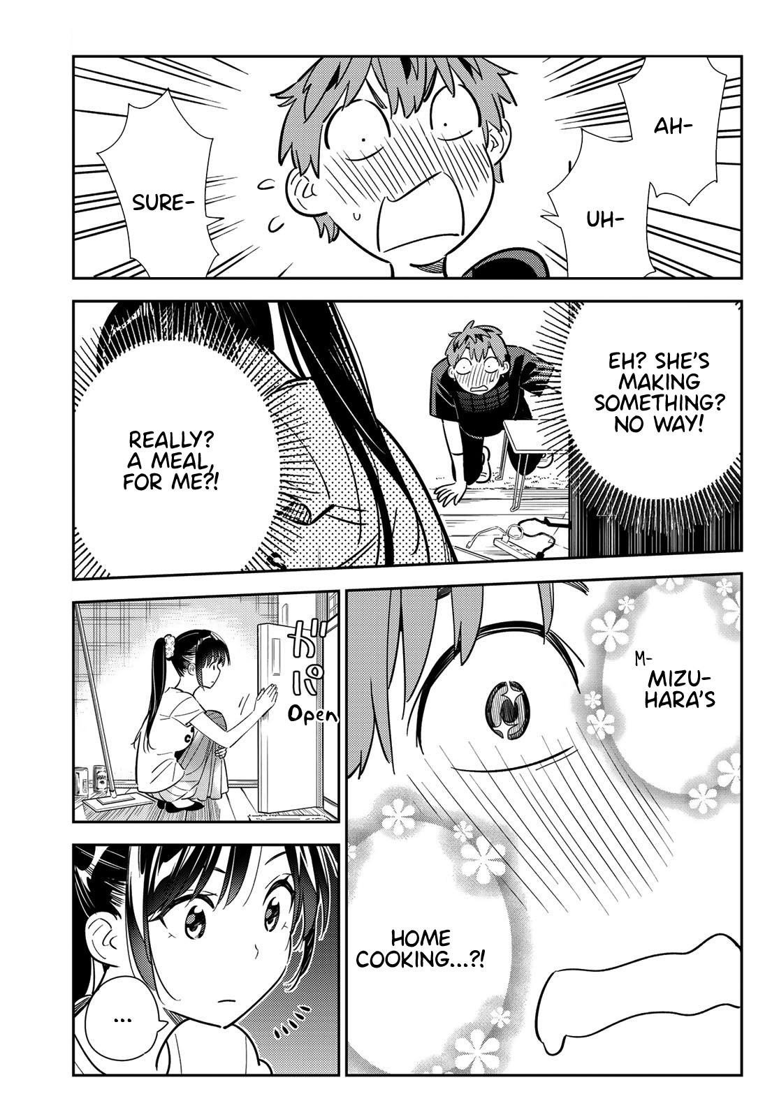 Kanojo, Okarishimasu Chapter 109 page 3 - Chapter 109: The Girlfriend and Omelette Rice