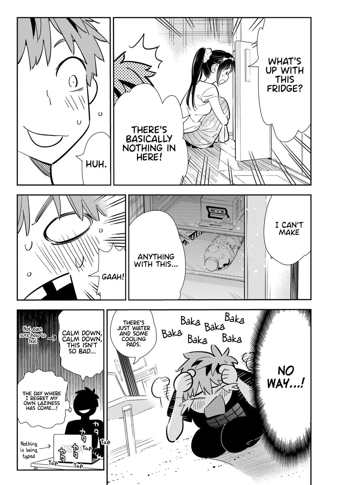 Kanojo, Okarishimasu Chapter 109 page 4 - Chapter 109: The Girlfriend and Omelette Rice