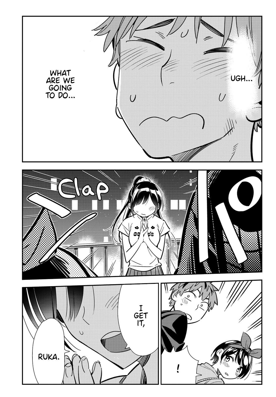 Kanojo, Okarishimasu Chapter 110 page 10 - Chapter 110: The Girlfriend, Room 203, and the other Girlfriend