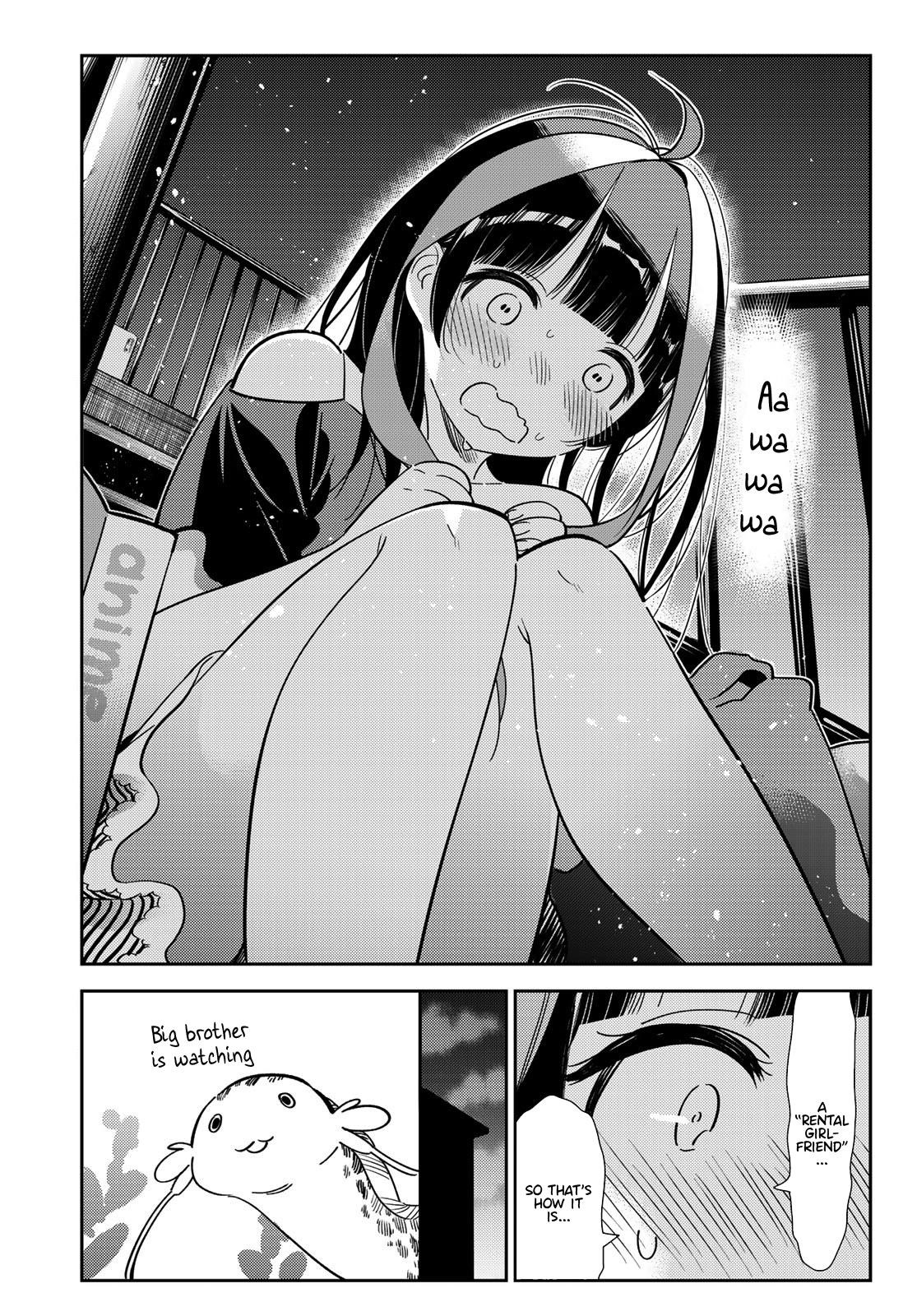 Kanojo, Okarishimasu Chapter 110 page 14 - Chapter 110: The Girlfriend, Room 203, and the other Girlfriend
