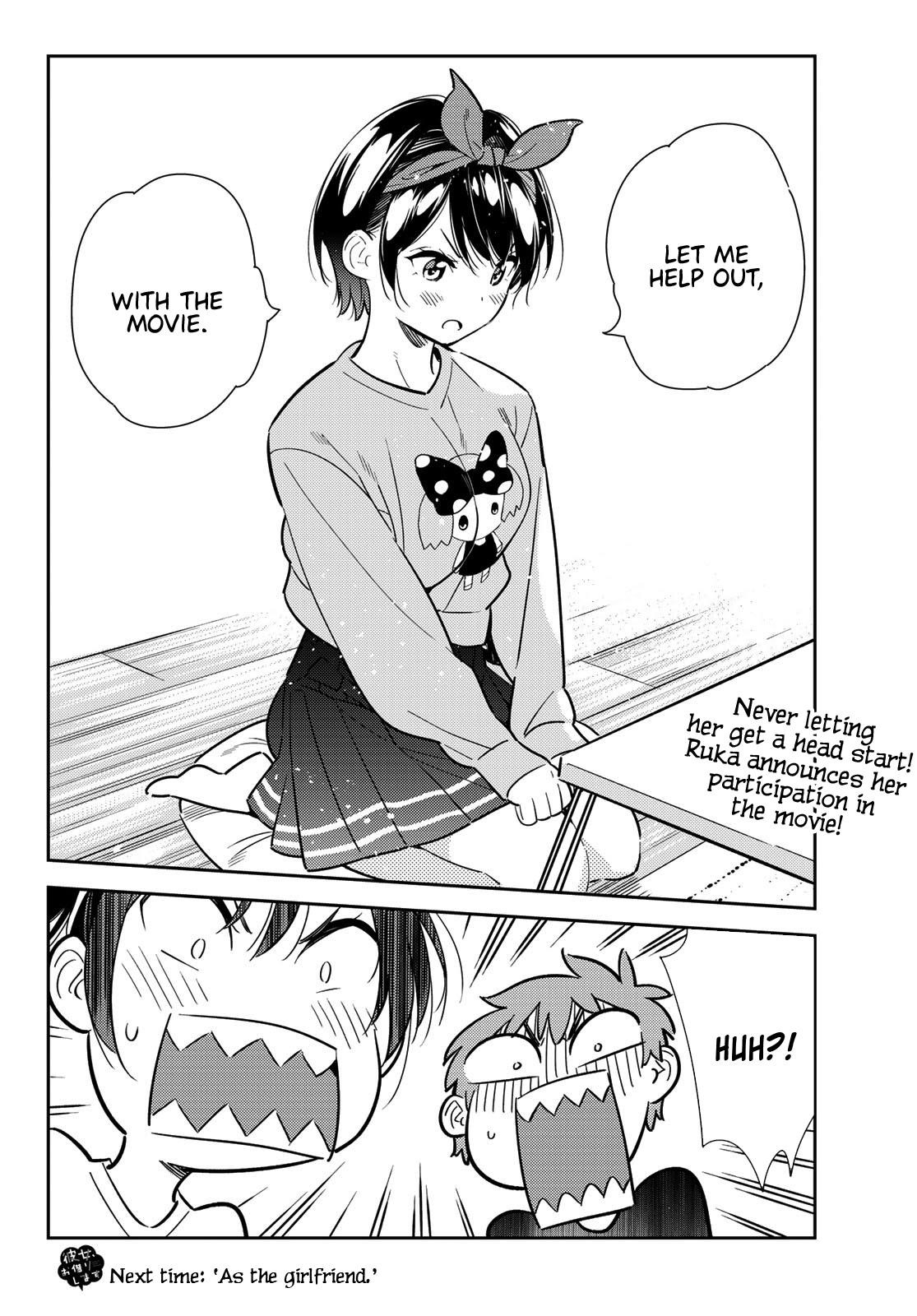 Kanojo, Okarishimasu Chapter 110 page 19 - Chapter 110: The Girlfriend, Room 203, and the other Girlfriend