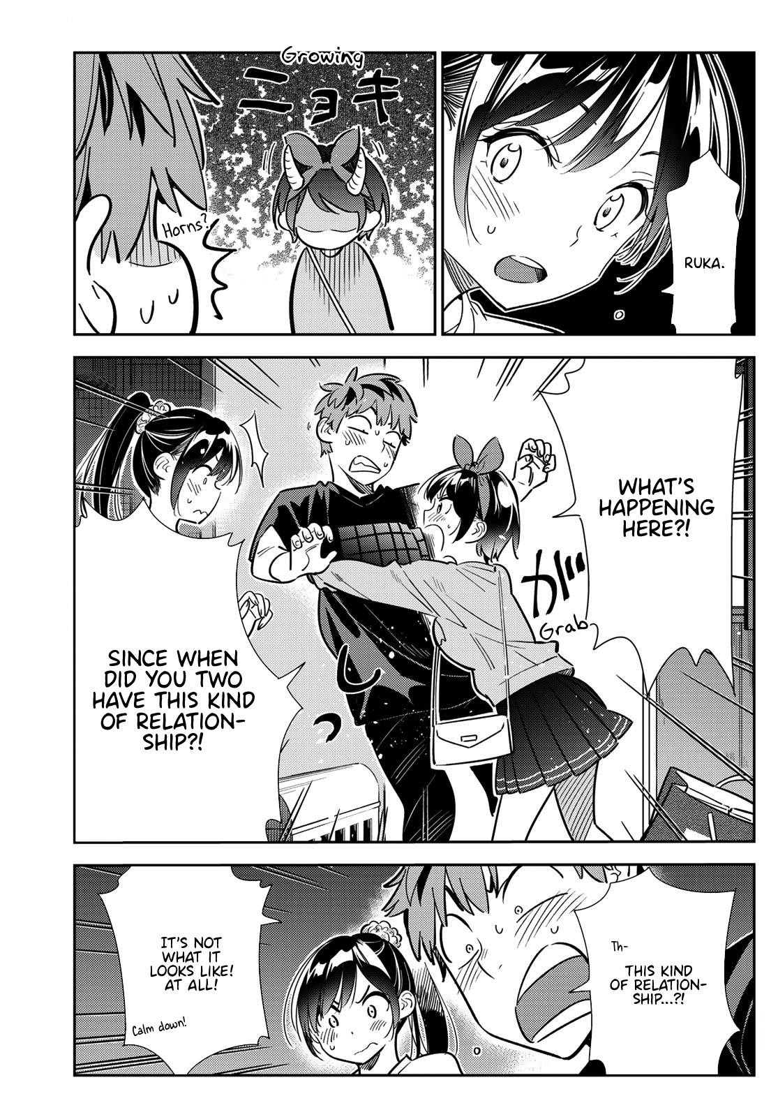 Kanojo, Okarishimasu Chapter 110 page 3 - Chapter 110: The Girlfriend, Room 203, and the other Girlfriend