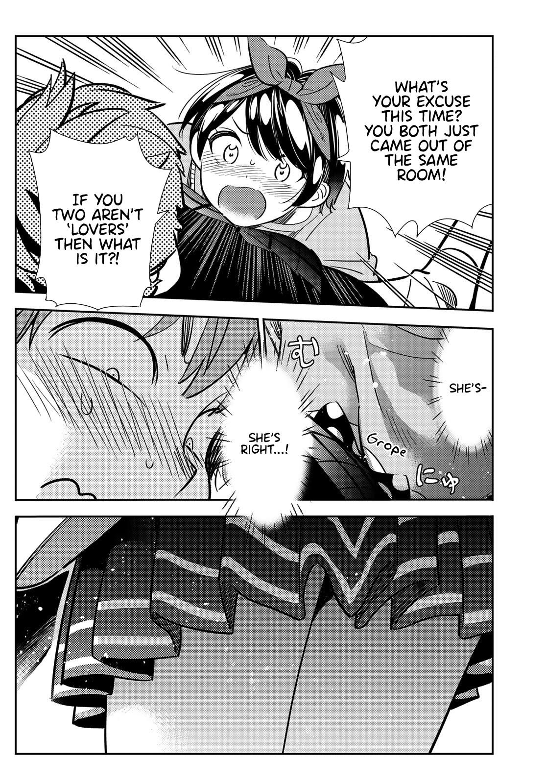 Kanojo, Okarishimasu Chapter 110 page 4 - Chapter 110: The Girlfriend, Room 203, and the other Girlfriend