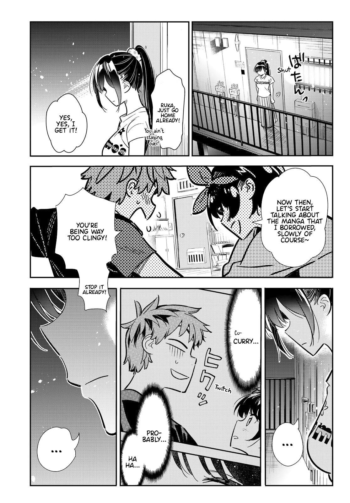 Kanojo, Okarishimasu Chapter 111 page 16 - Chapter 111: The Girlfriend, Room 203, and the other Girflriend 2
