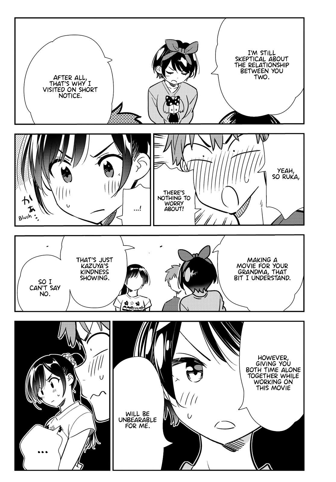 Kanojo, Okarishimasu Chapter 111 page 4 - Chapter 111: The Girlfriend, Room 203, and the other Girflriend 2