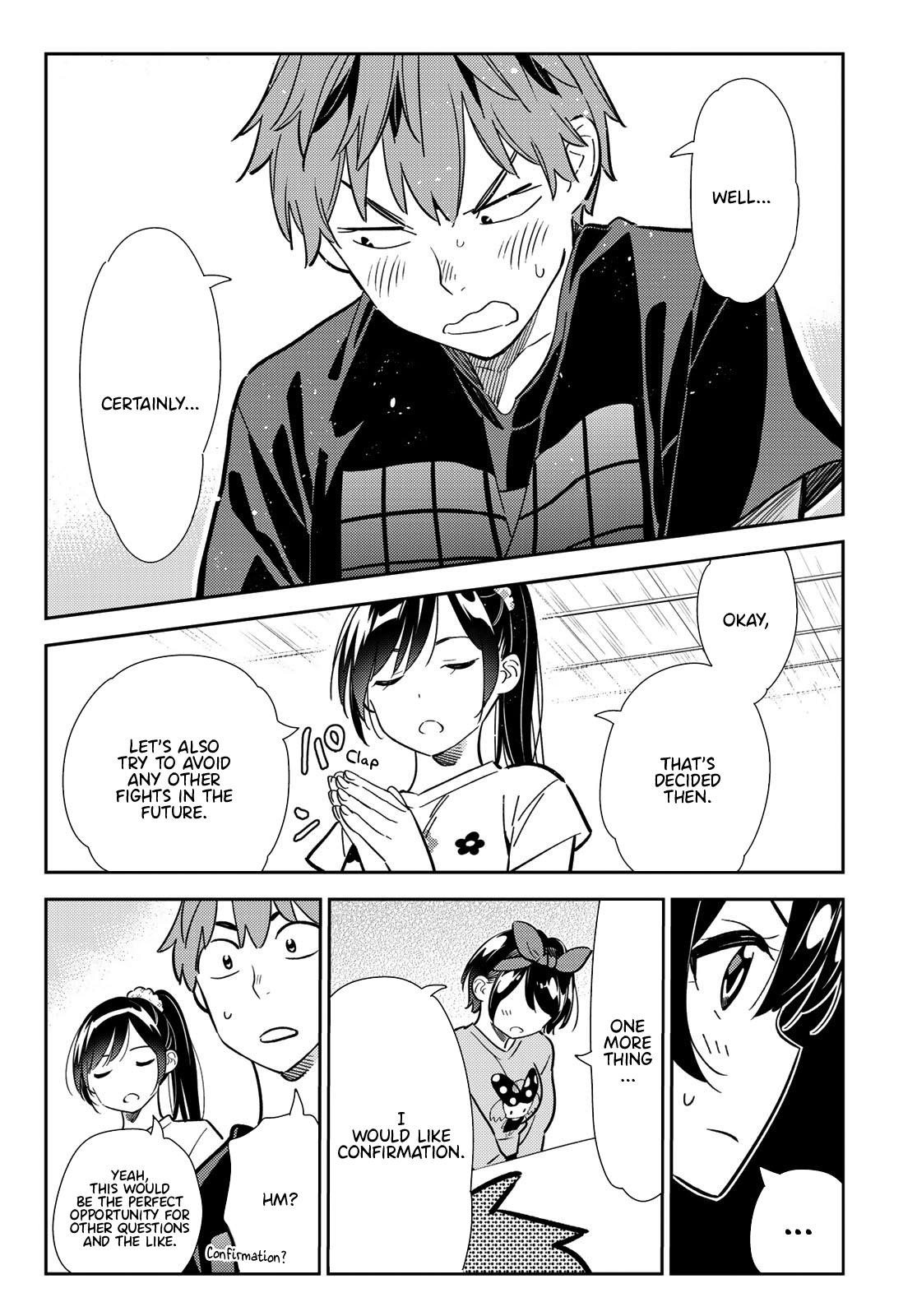 Kanojo, Okarishimasu Chapter 111 page 7 - Chapter 111: The Girlfriend, Room 203, and the other Girflriend 2