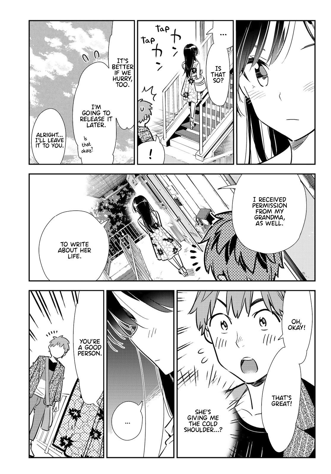 Kanojo, Okarishimasu Chapter 112 page 16 - Chapter 112: The Girlfriend, and Him