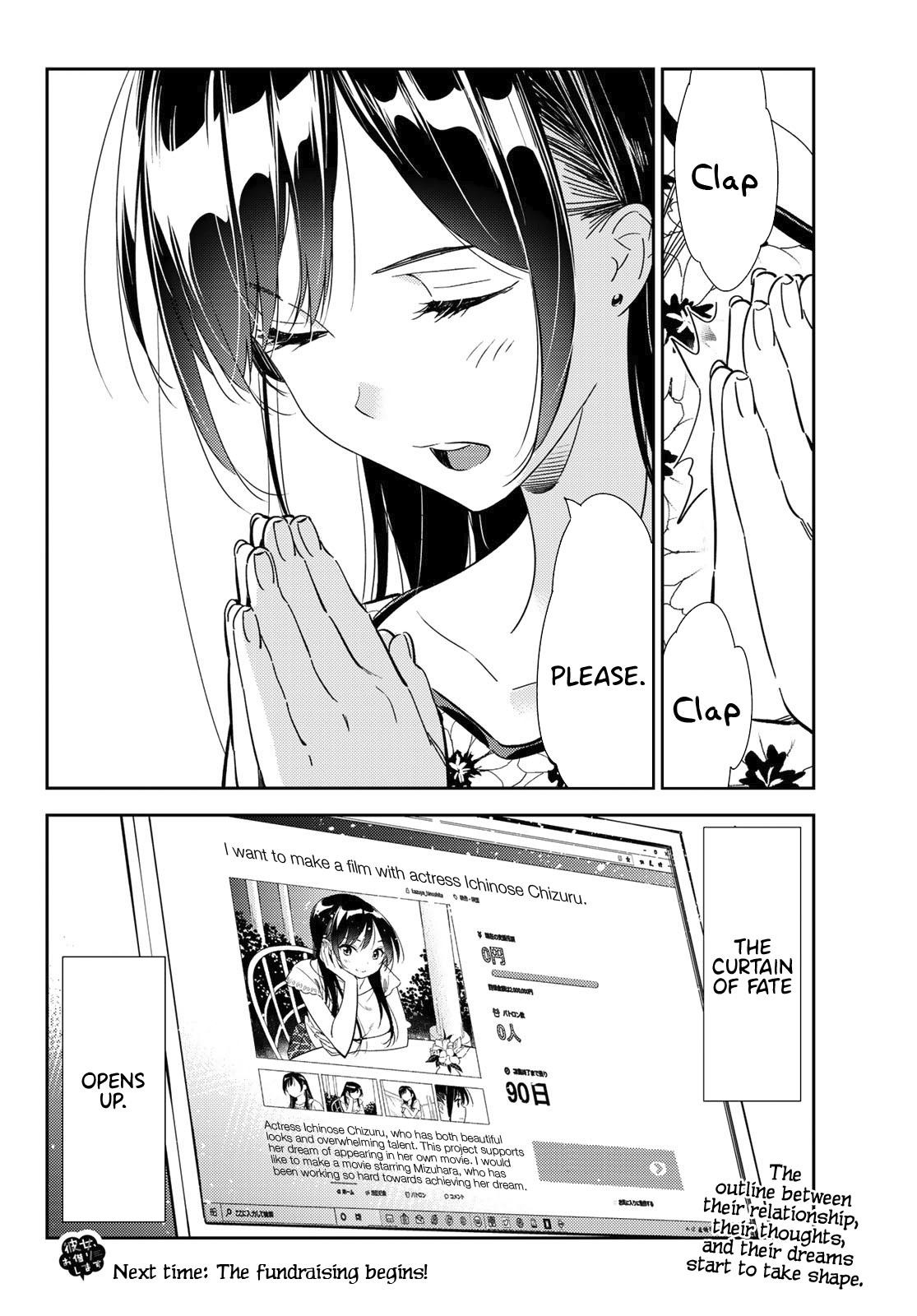 Kanojo, Okarishimasu Chapter 112 page 20 - Chapter 112: The Girlfriend, and Him