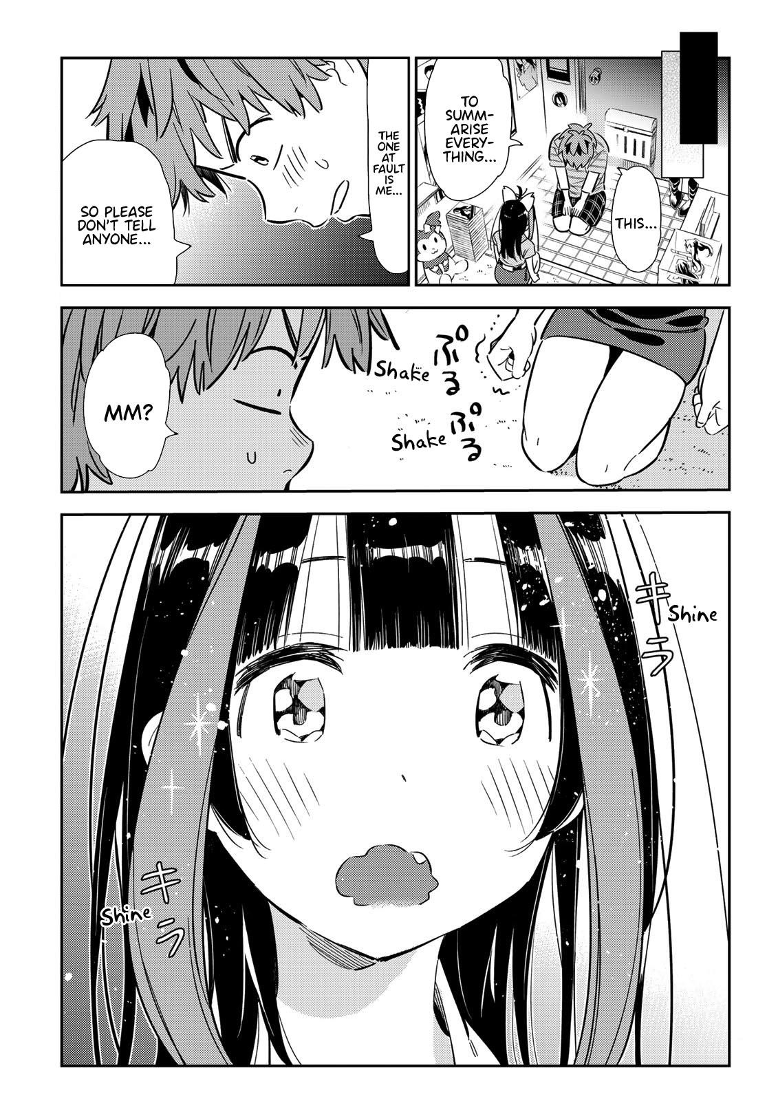 Kanojo, Okarishimasu Chapter 114 page 14 - Chapter 114: The Girlfriend, and the Neighbour 5