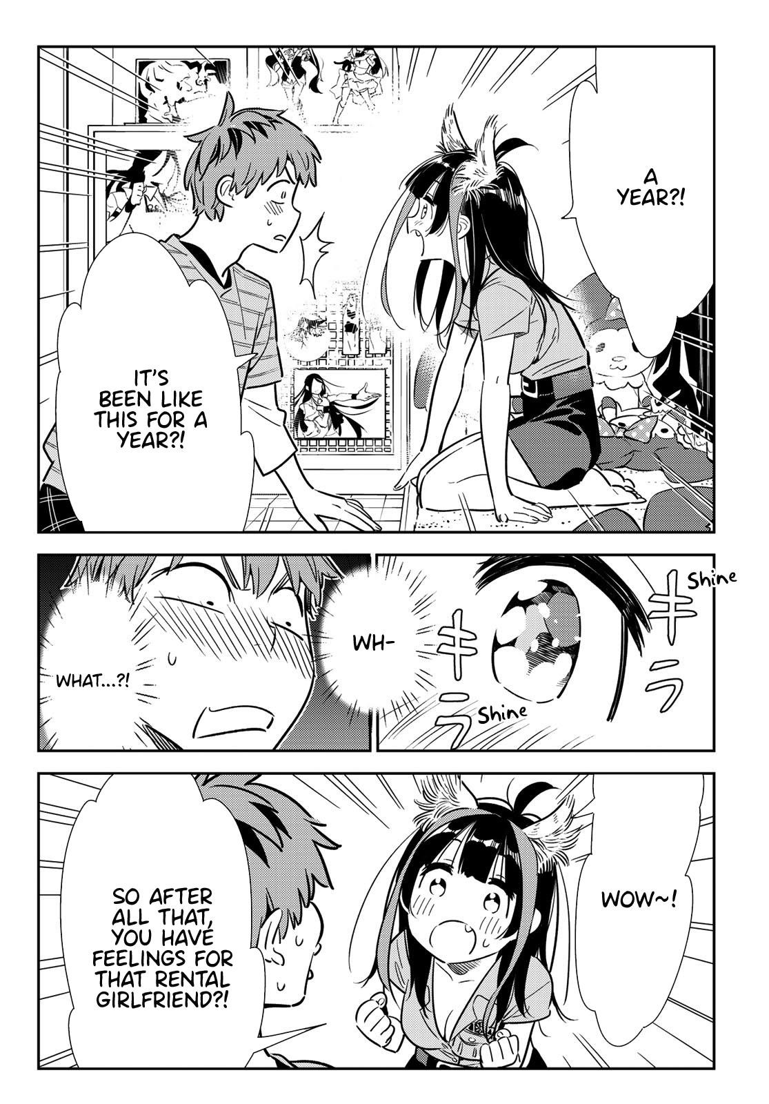 Kanojo, Okarishimasu Chapter 114 page 15 - Chapter 114: The Girlfriend, and the Neighbour 5