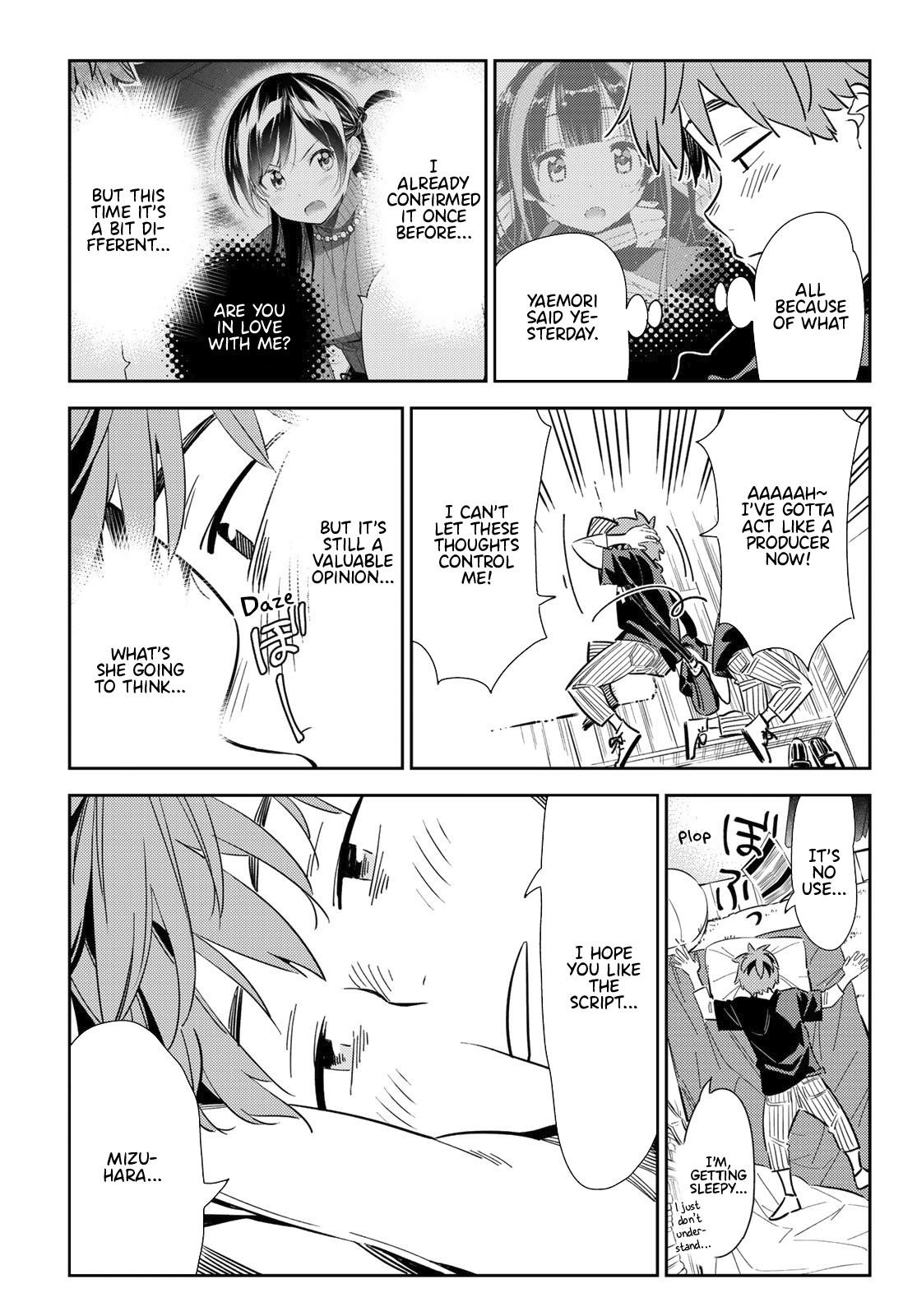 Kanojo, Okarishimasu Chapter 116 page 12 - Chapter 116: The Girlfriend, and the Script