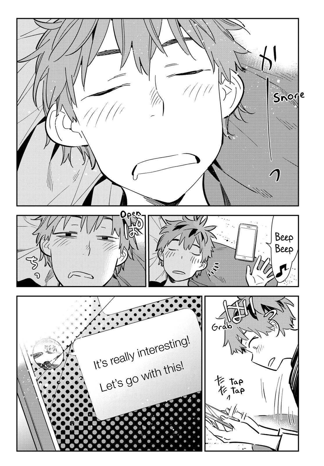 Kanojo, Okarishimasu Chapter 116 page 16 - Chapter 116: The Girlfriend, and the Script