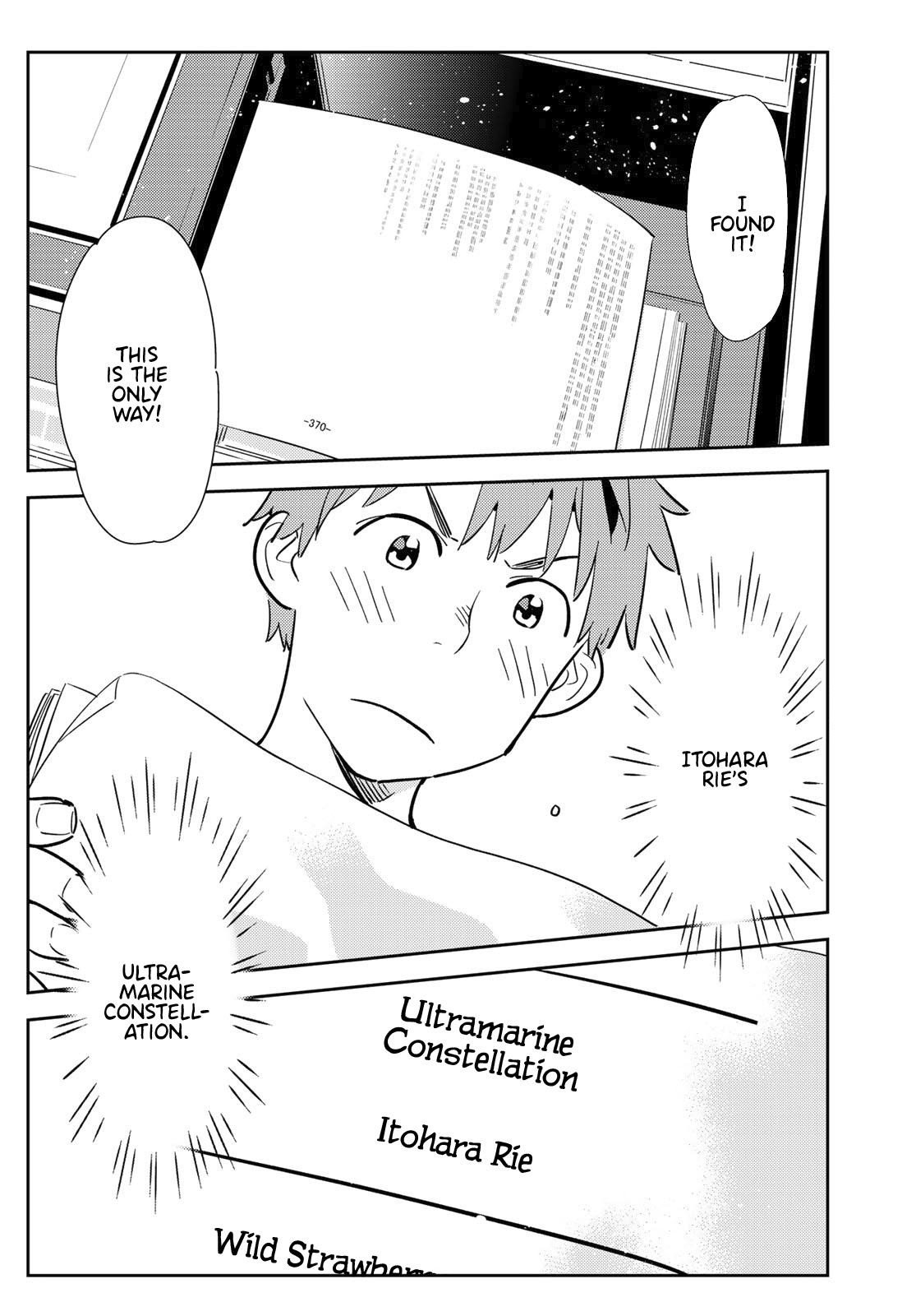 Kanojo, Okarishimasu Chapter 116 page 4 - Chapter 116: The Girlfriend, and the Script
