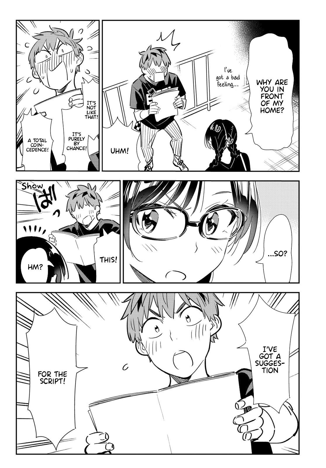 Kanojo, Okarishimasu Chapter 116 page 7 - Chapter 116: The Girlfriend, and the Script