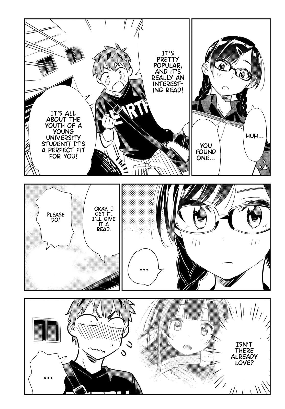 Kanojo, Okarishimasu Chapter 116 page 8 - Chapter 116: The Girlfriend, and the Script