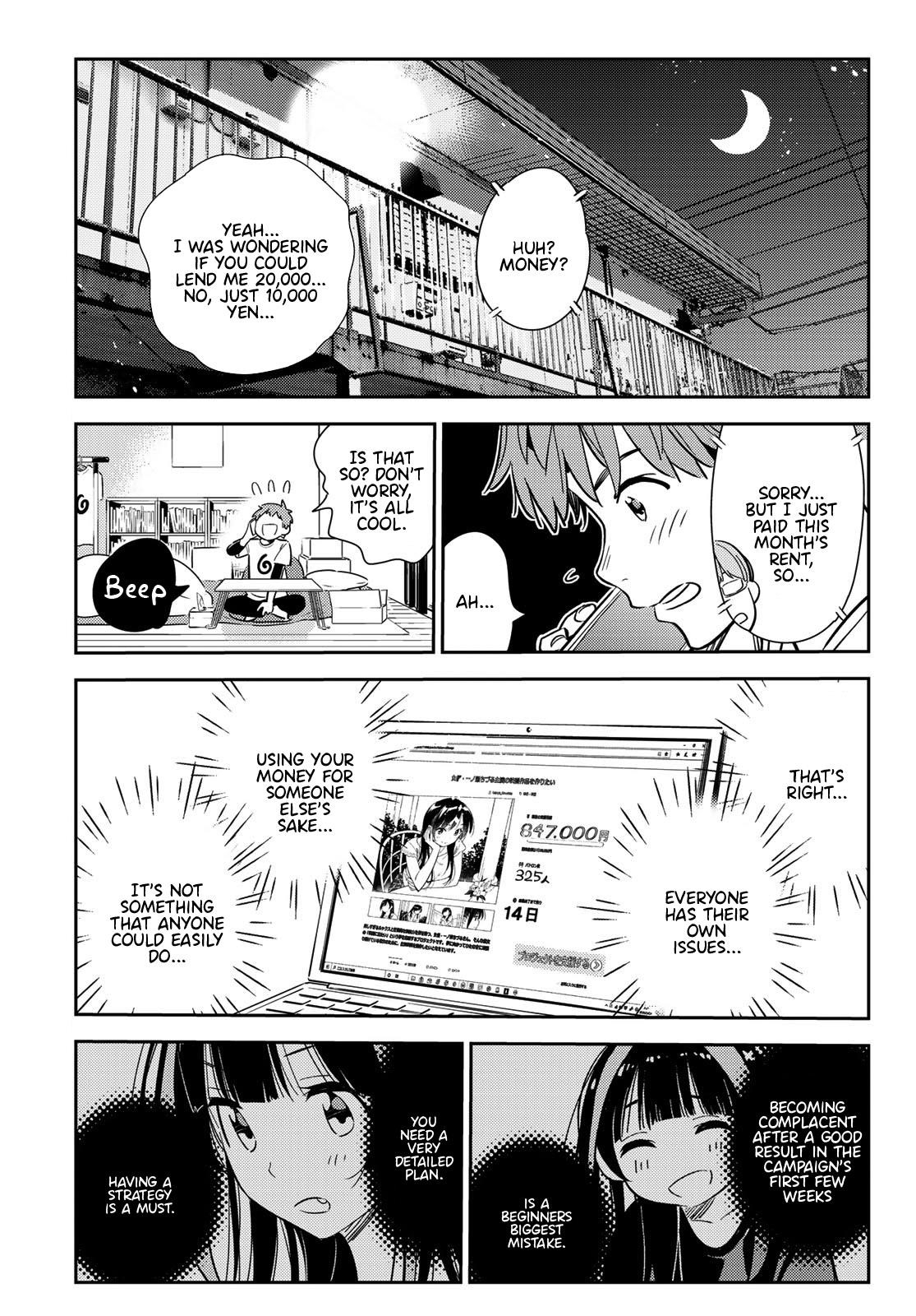 Kanojo, Okarishimasu Chapter 118 page 14 - Chapter 118: The Girlfriend, the Girlfriend and the Girlfriend