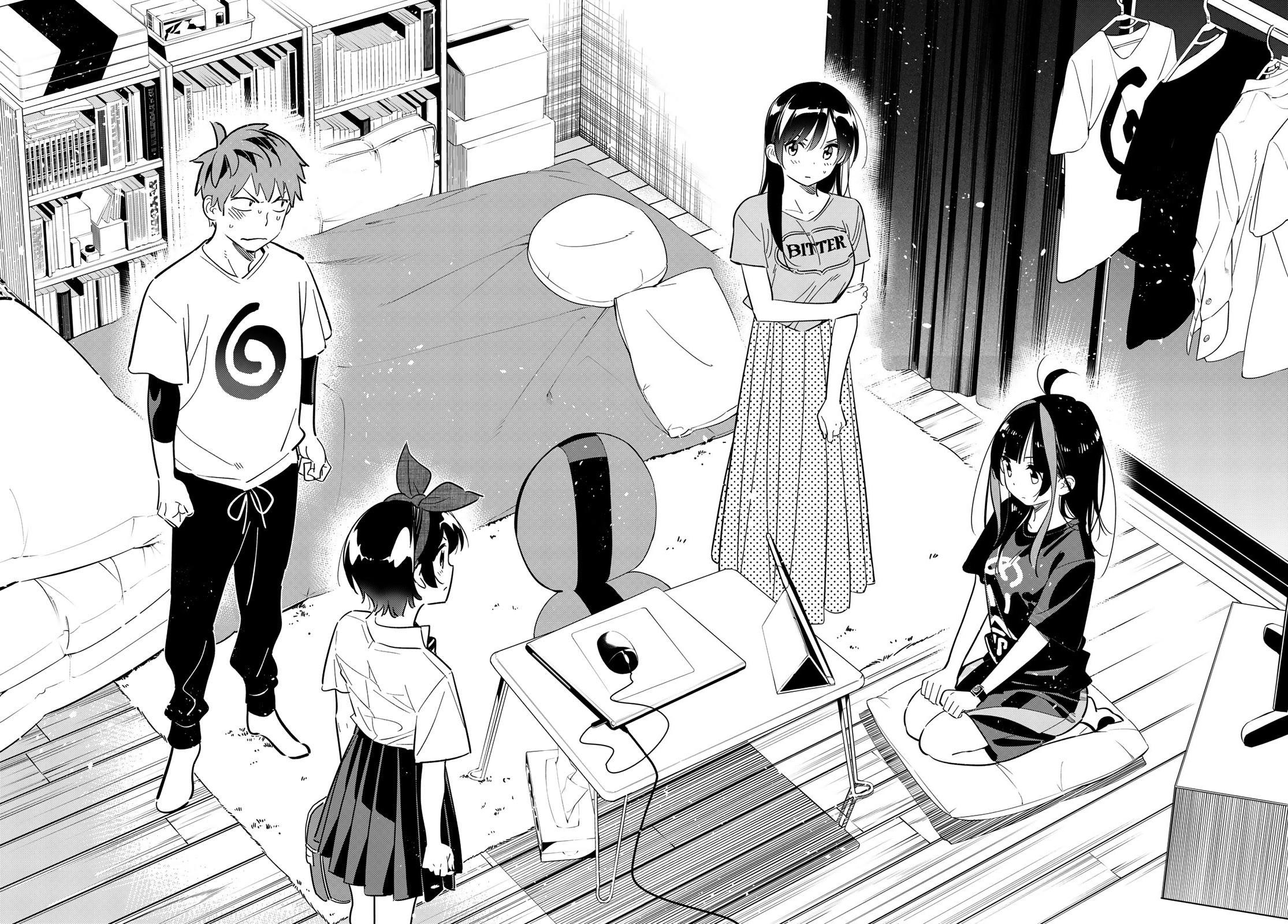 Kanojo, Okarishimasu Chapter 118 page 19 - Chapter 118: The Girlfriend, the Girlfriend and the Girlfriend
