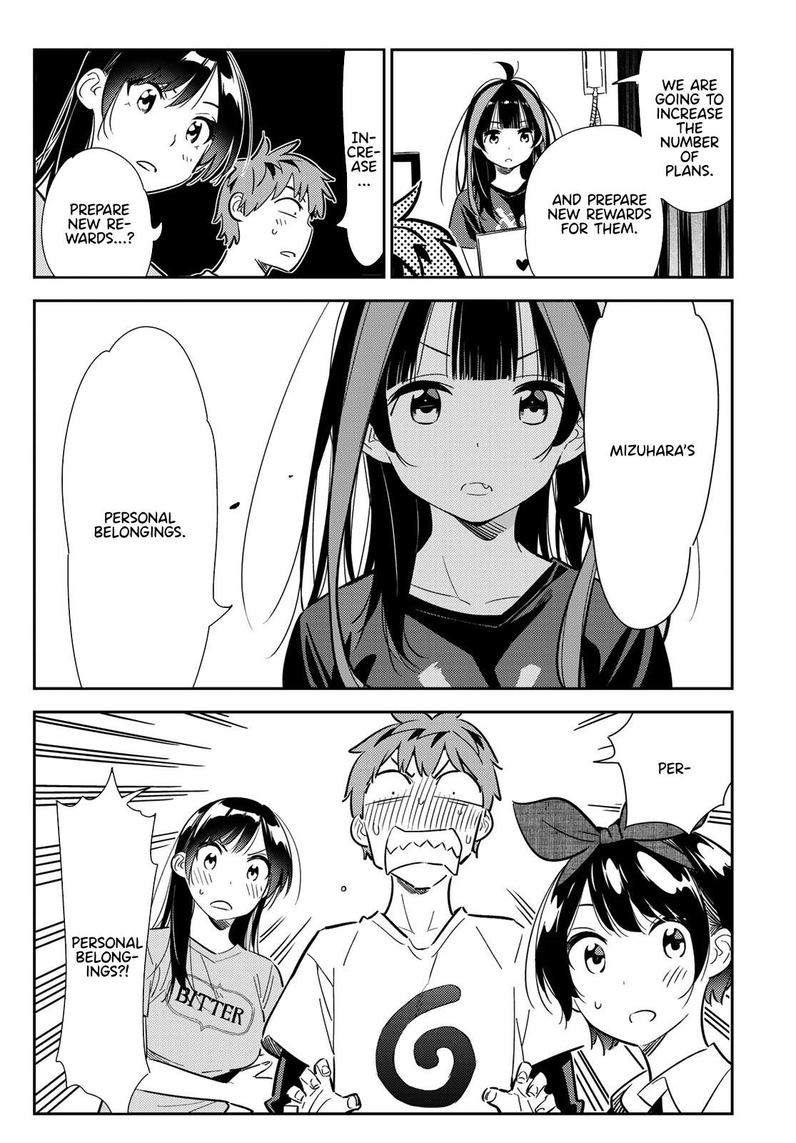 Kanojo, Okarishimasu Chapter 119 page 12 - Chapter 119: The Girlfriend, the Girlfriend and the Girlfriend 2